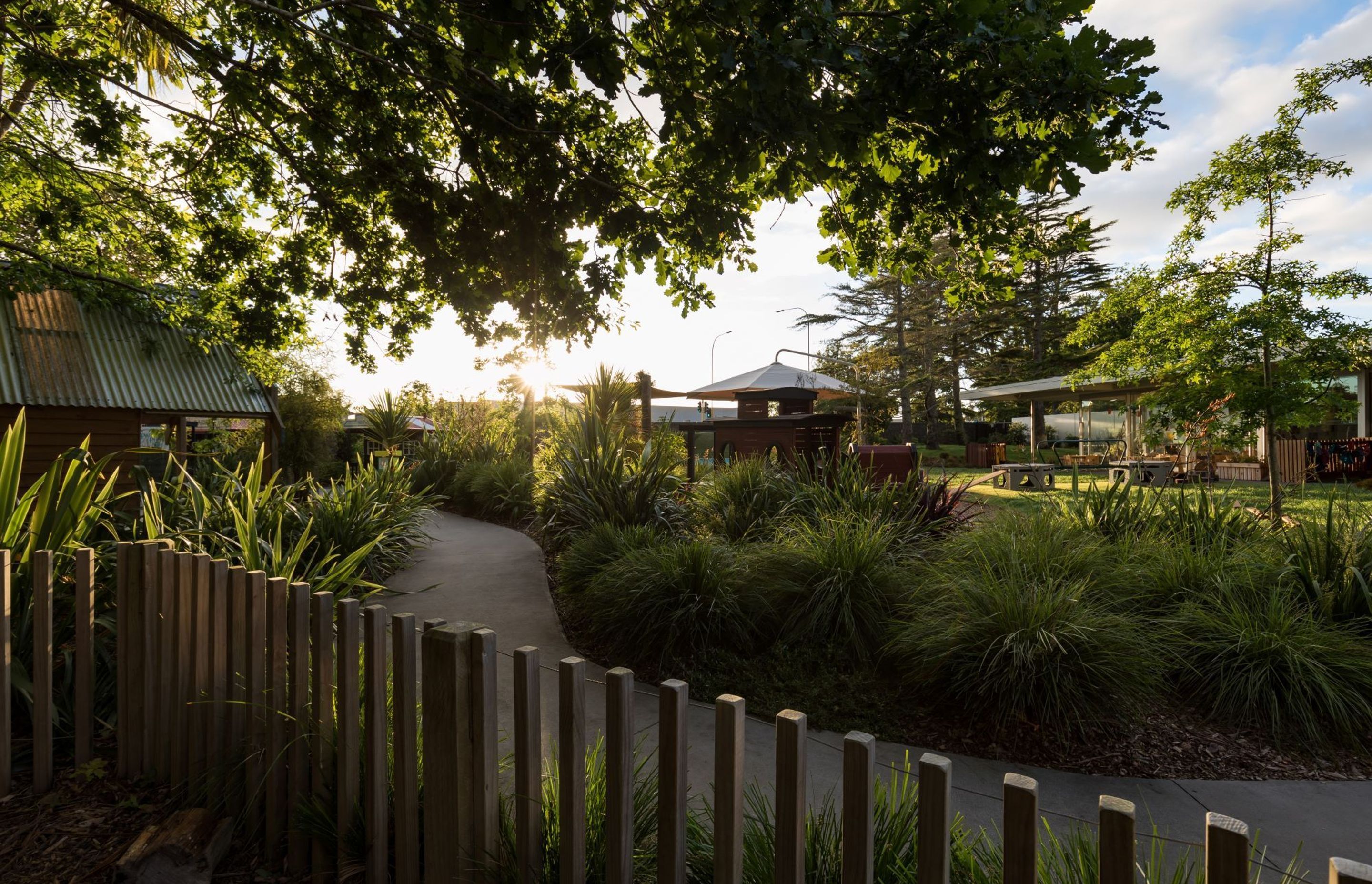 Little Doves Early Learning Centre Playground at Sunset