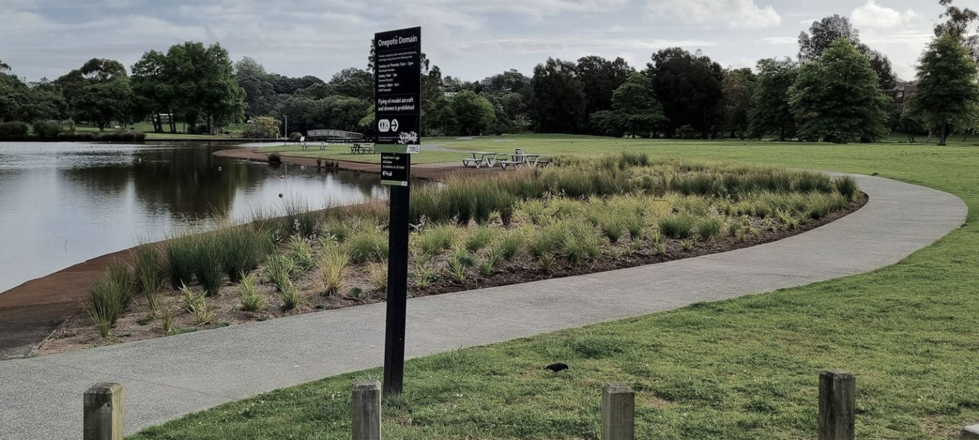 Onepoto Reserve banner