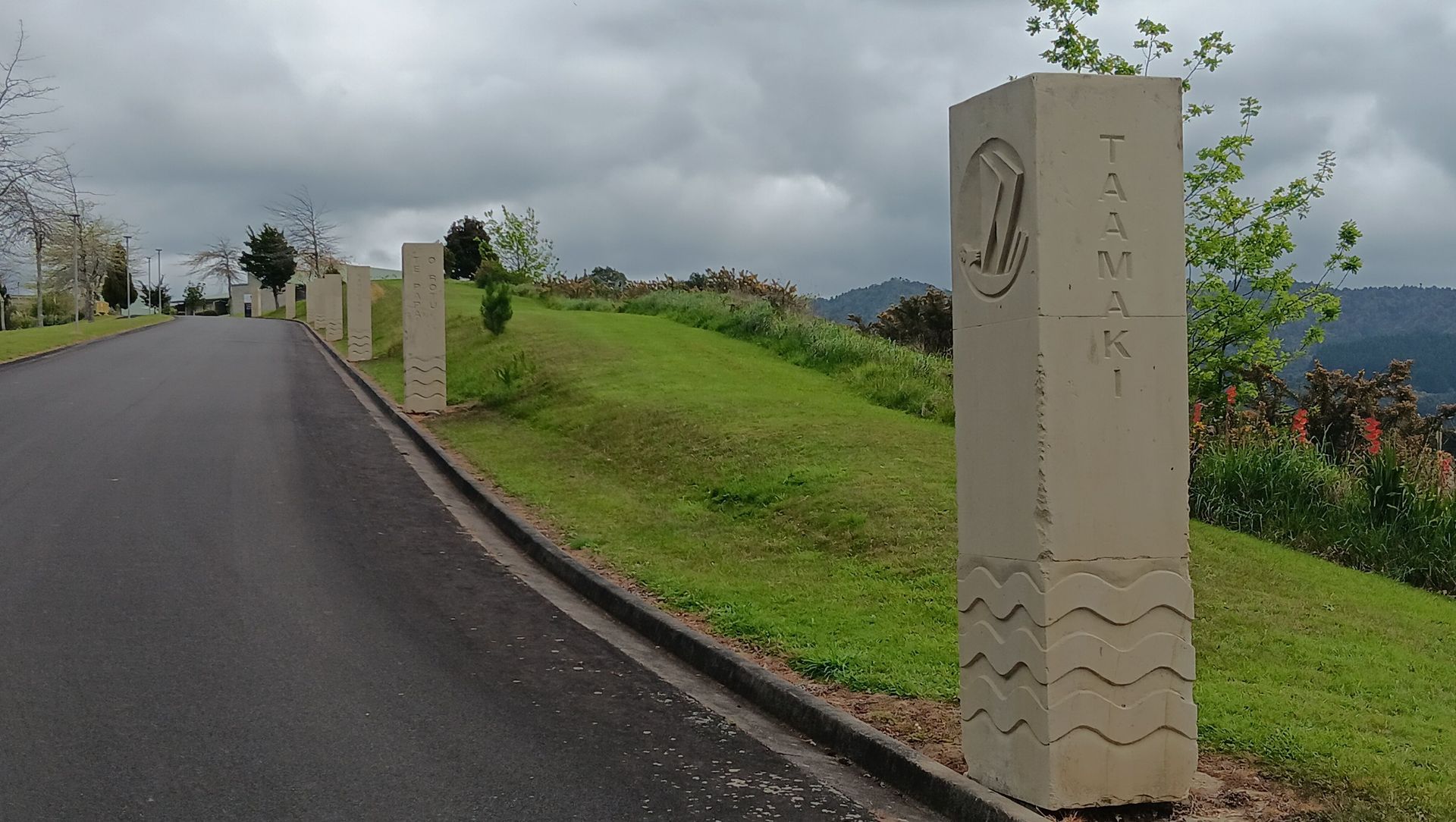 Hinuera Carvings for Waikato Tainui banner