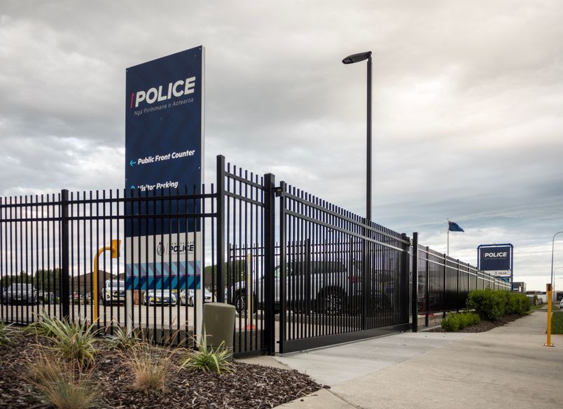 Rangiora Police Station Fencing and Automated Gate