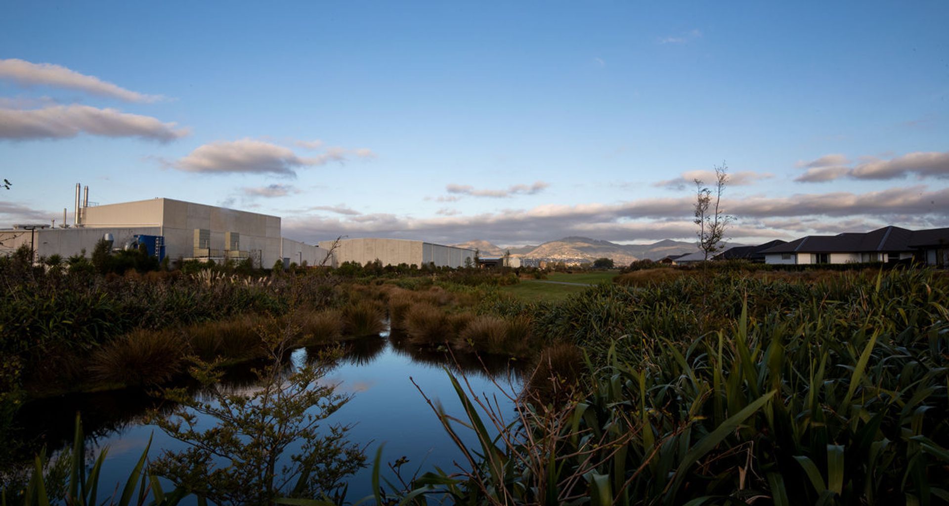 Wigram Skies and Business Park banner