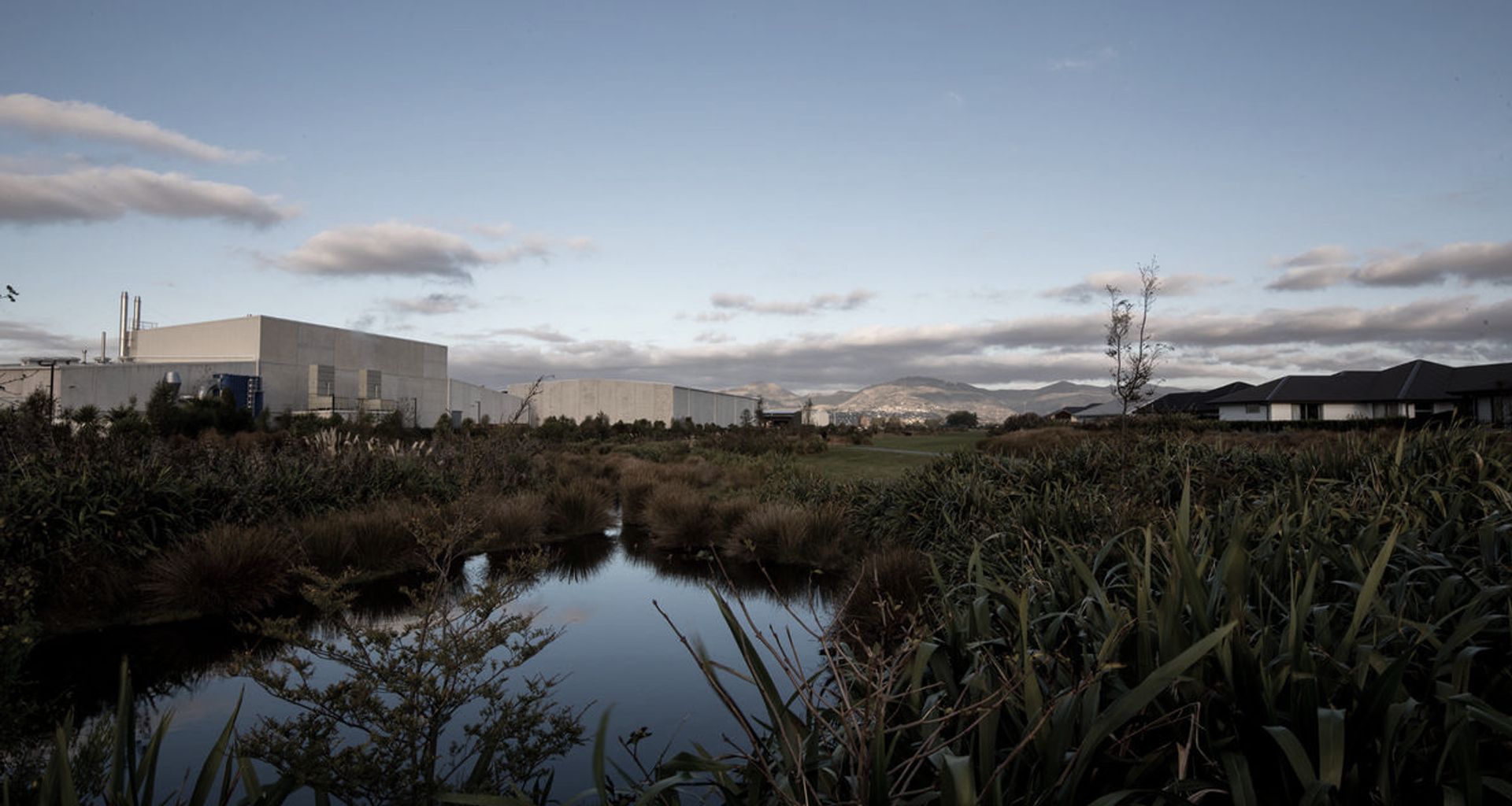 Wigram Skies and Business Park banner