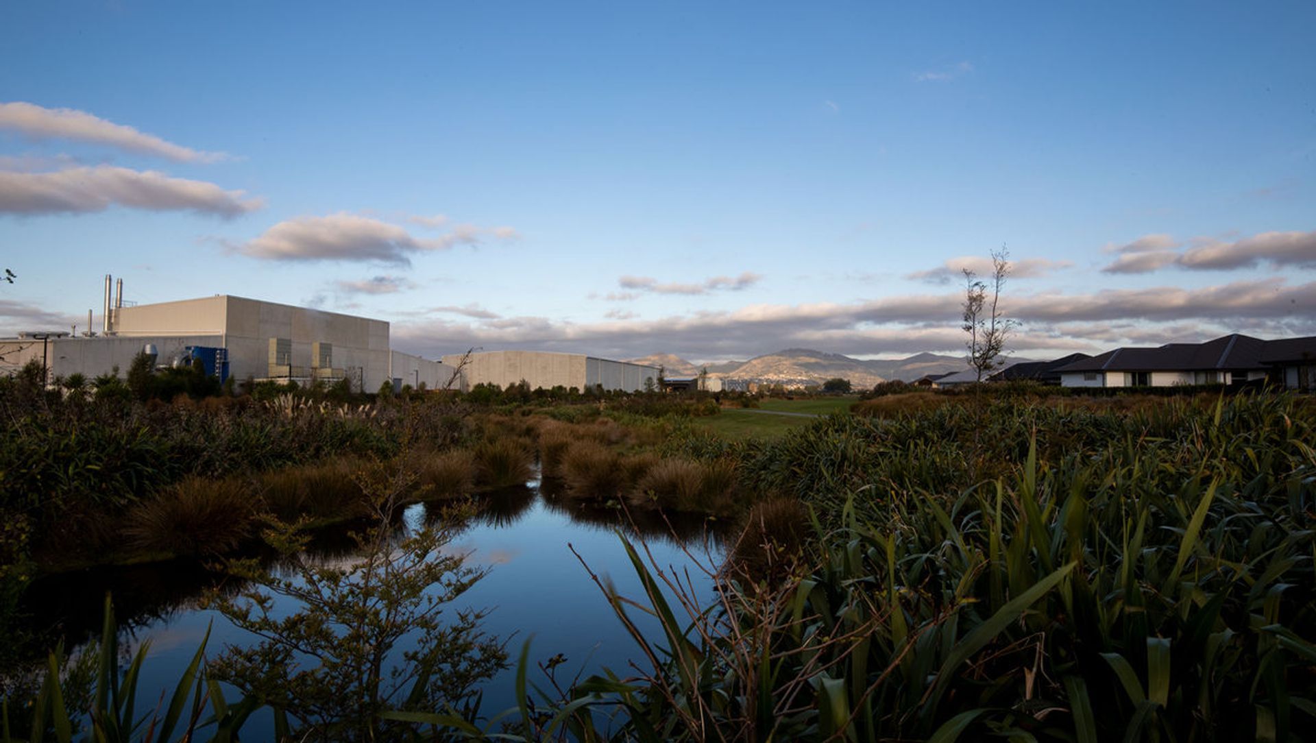 Wigram Skies and Business Park banner