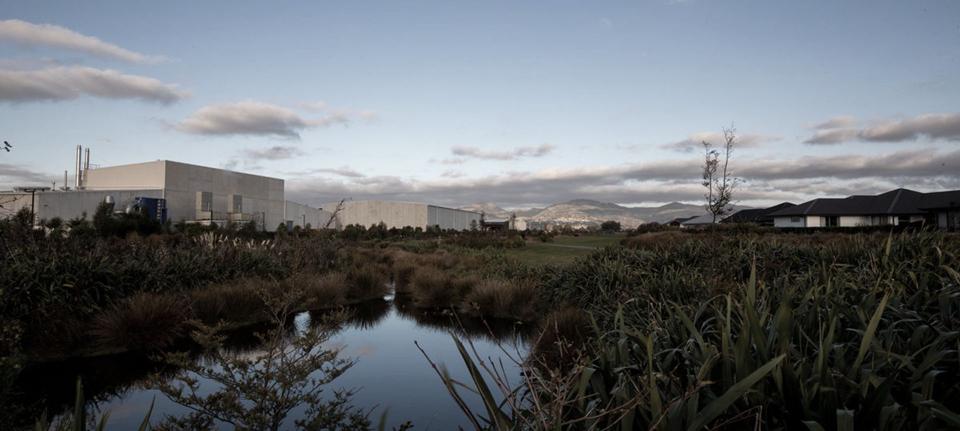 Wigram Skies and Business Park banner