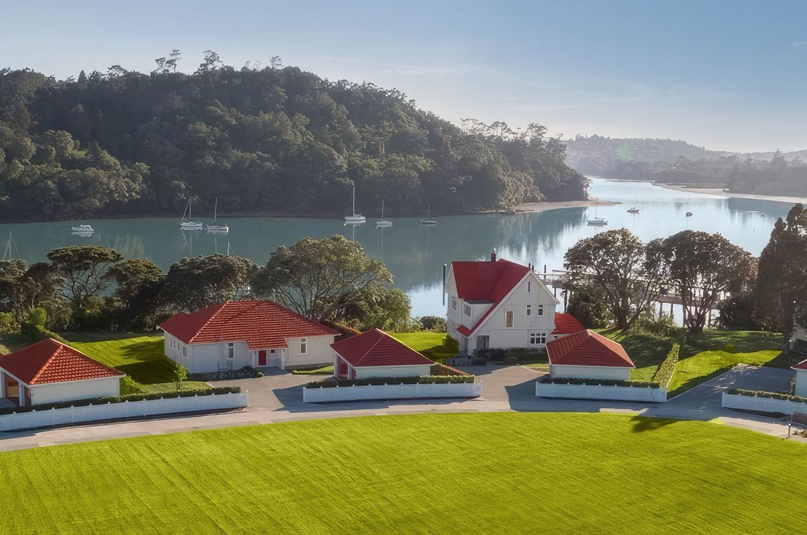 Landscape maintenance at Launch Bay, Hobsonville Point