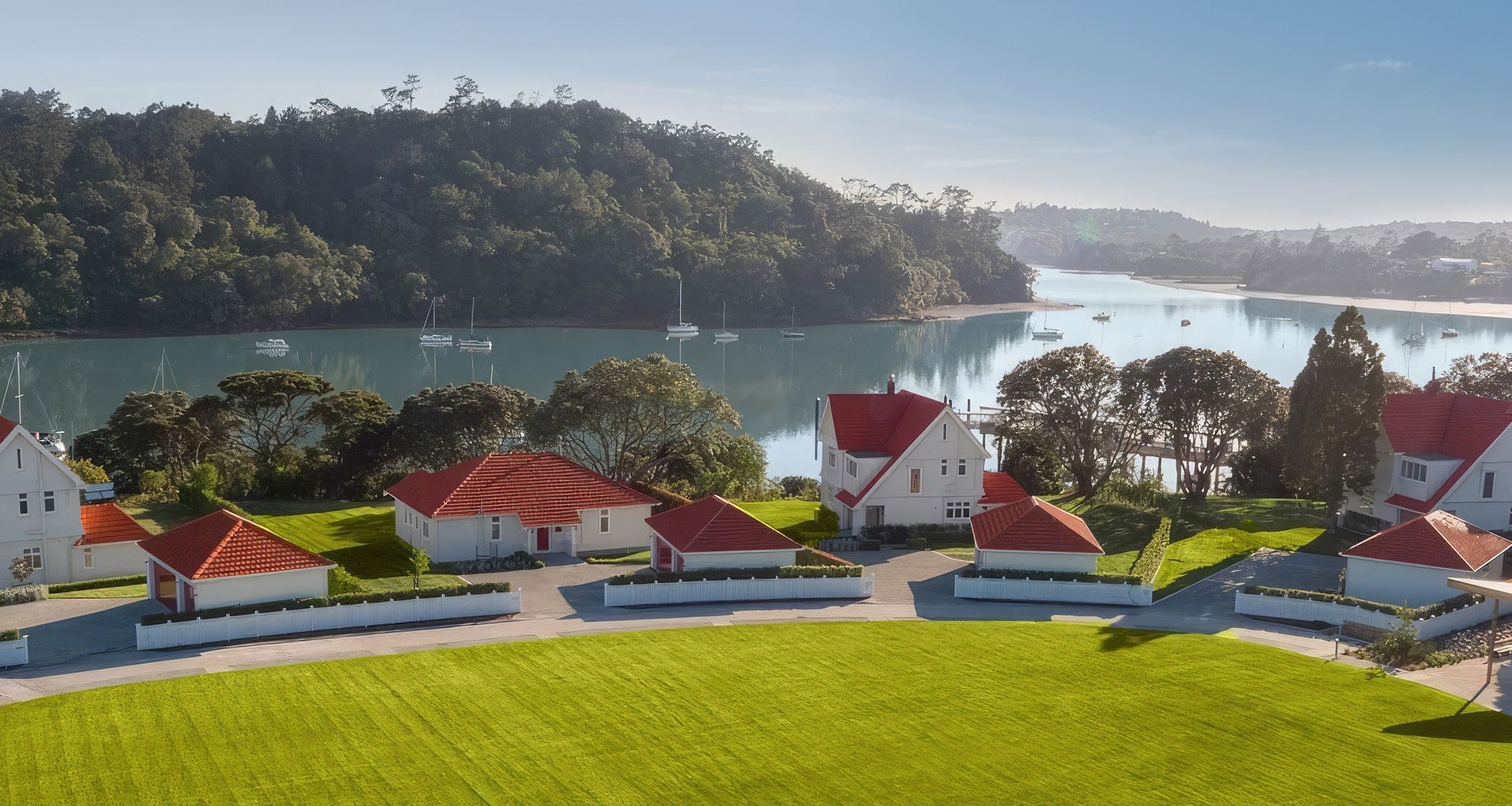 Landscape maintenance at Launch Bay, Hobsonville Point banner