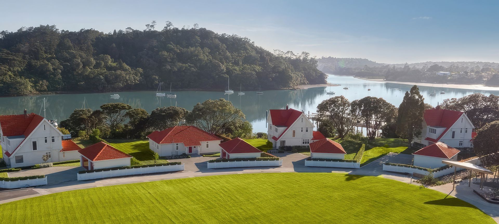 Landscape maintenance at Launch Bay, Hobsonville Point banner