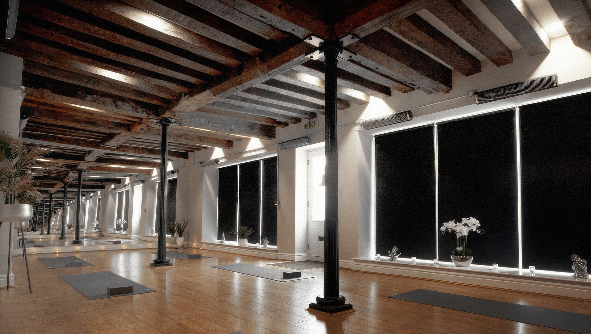 'Simply Fab' Hot Yoga Studio heated by Herschel banner