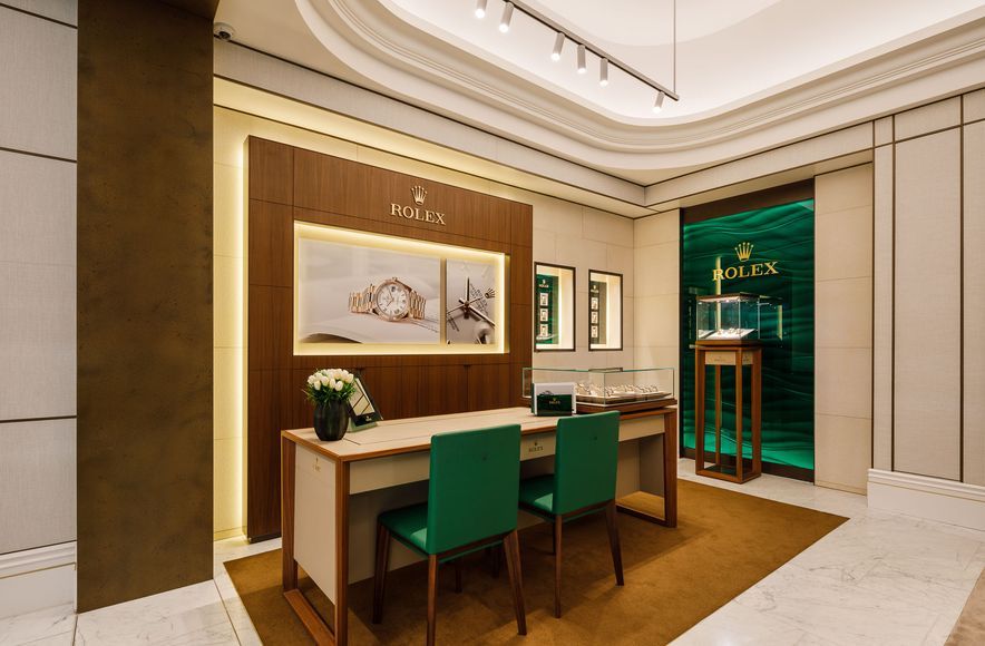 Rolex retail space