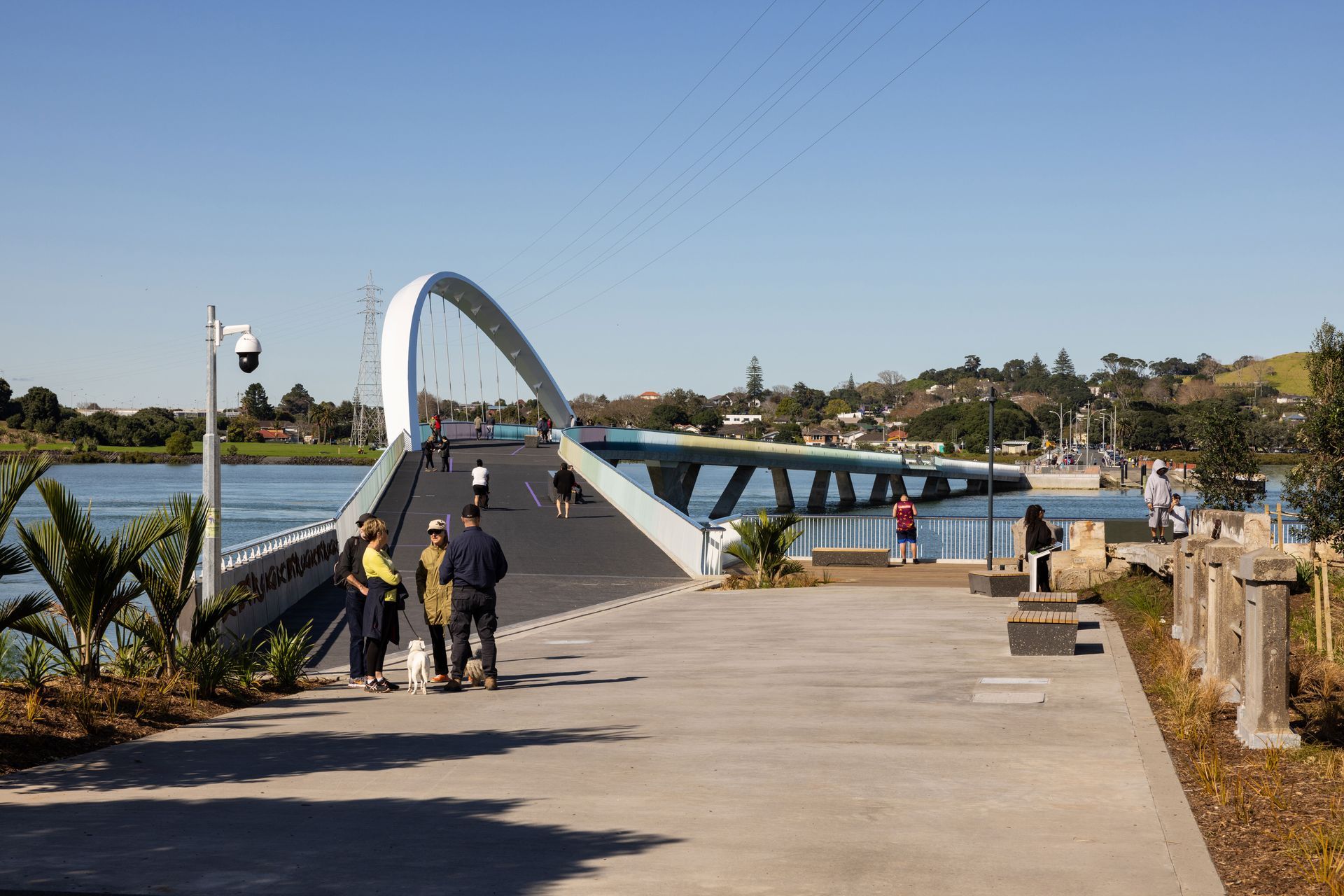Ngā Hau Māngere Bridge