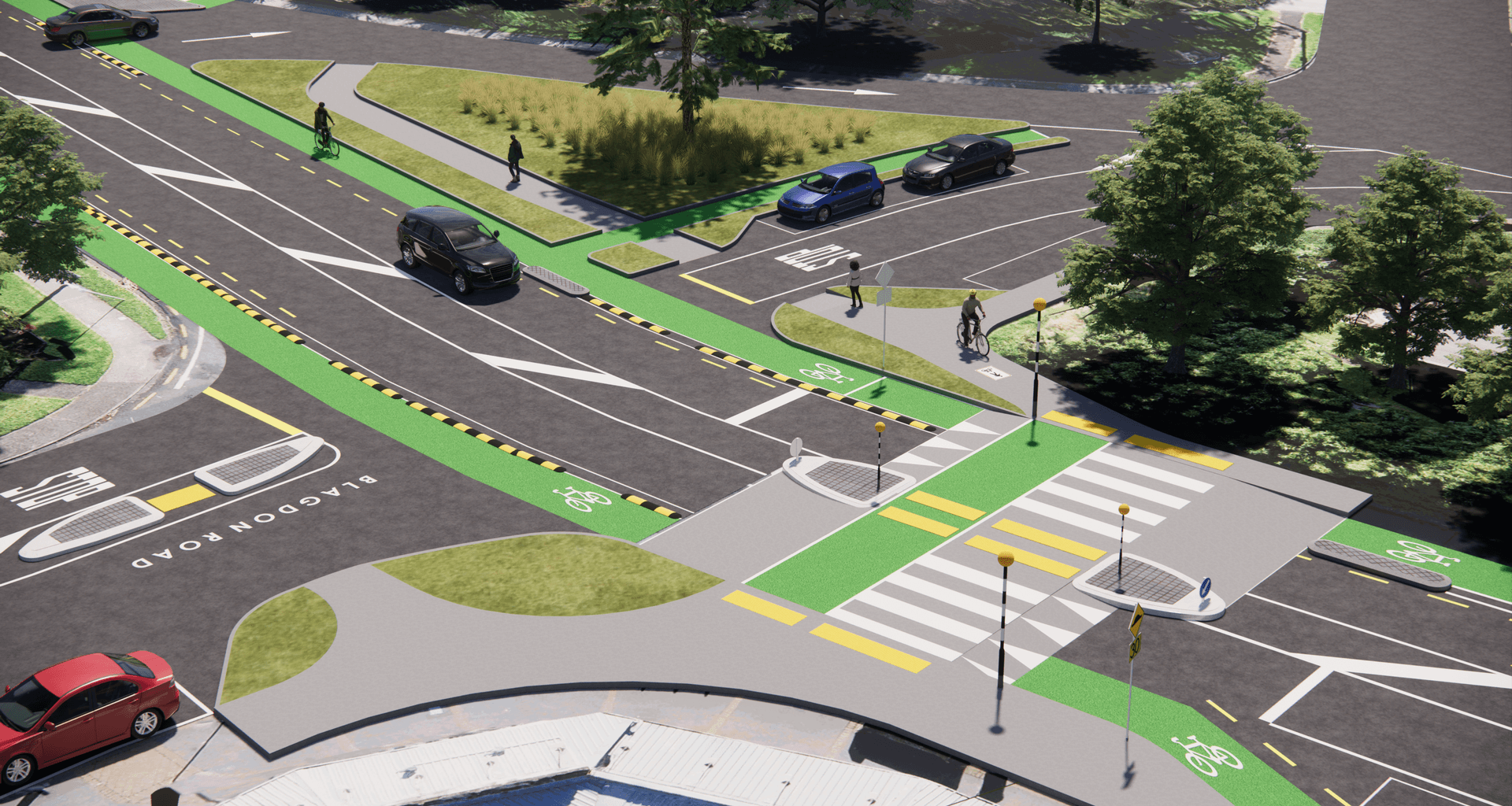 New Plymouth Cycleways banner