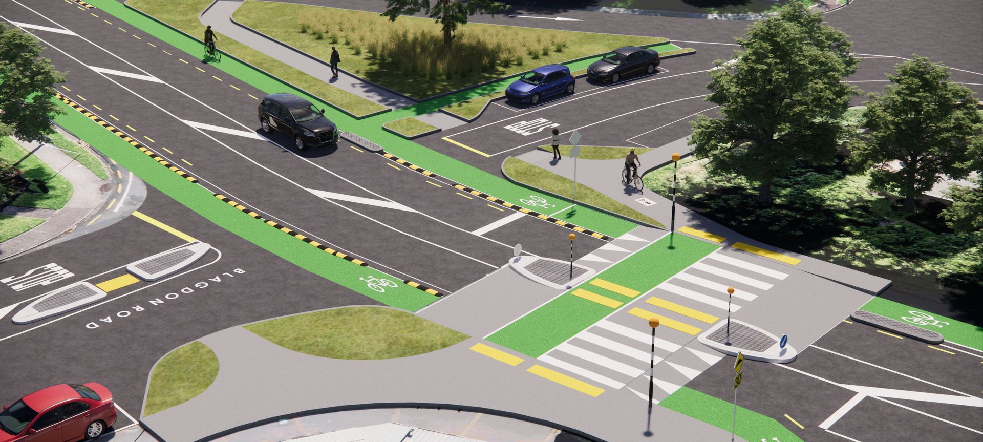 New Plymouth Cycleways banner