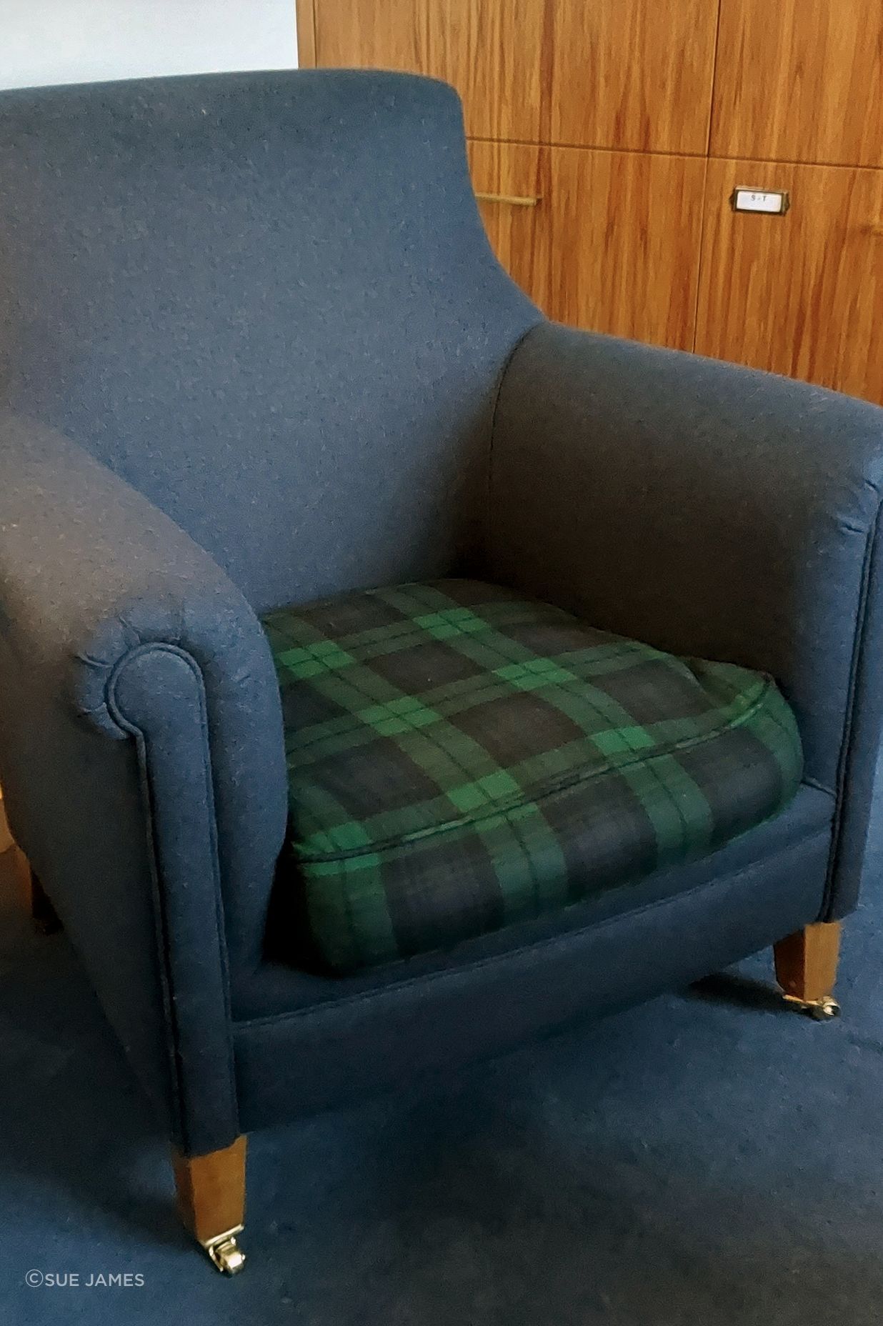 Ralph Lauren Tartan Wellington Chair