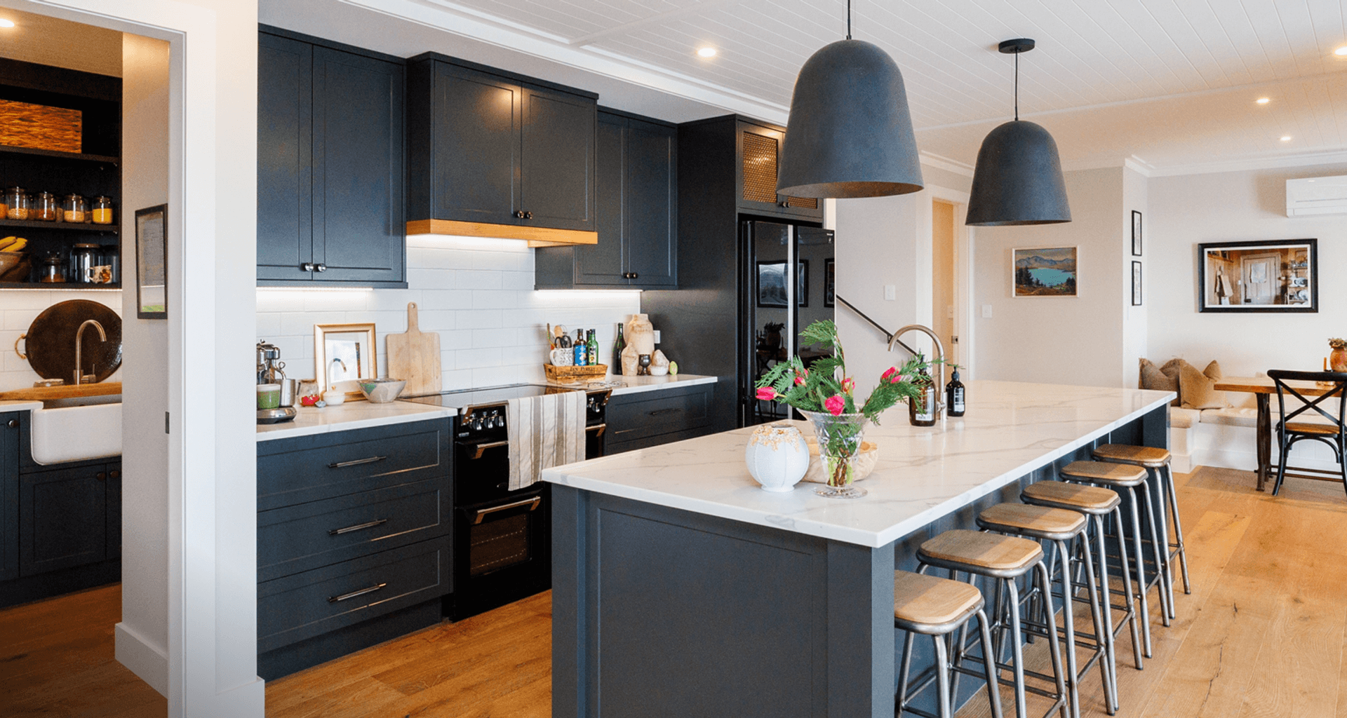 Customized Kitchen Joinery by JS Kitchens. Proudly supporting Mike Campbell Construction.