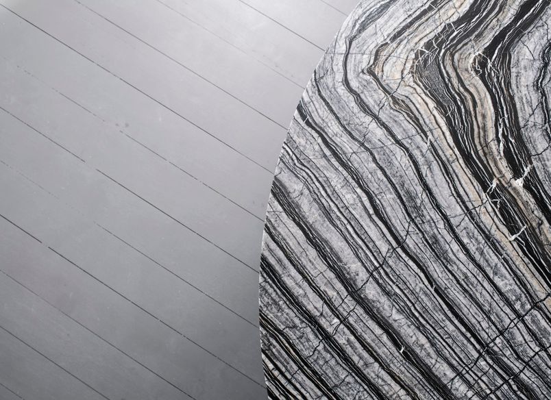 Zebra Marble Table