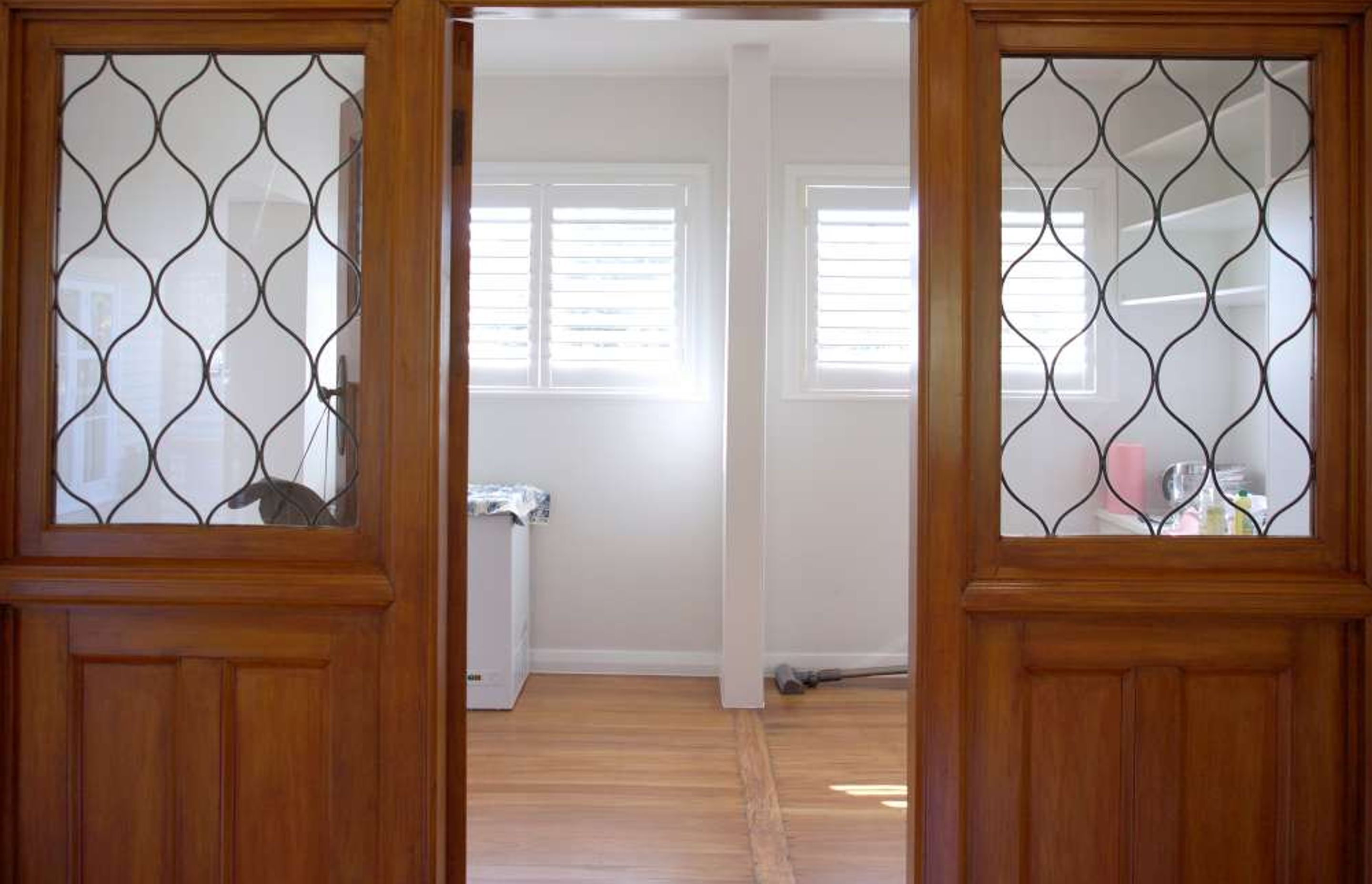 Restored Original Timber doors