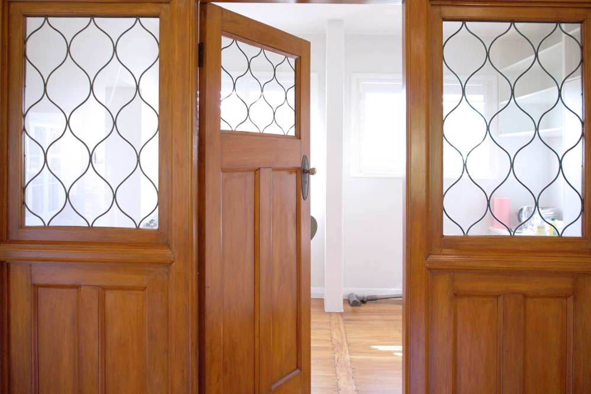 Restored Timber doors