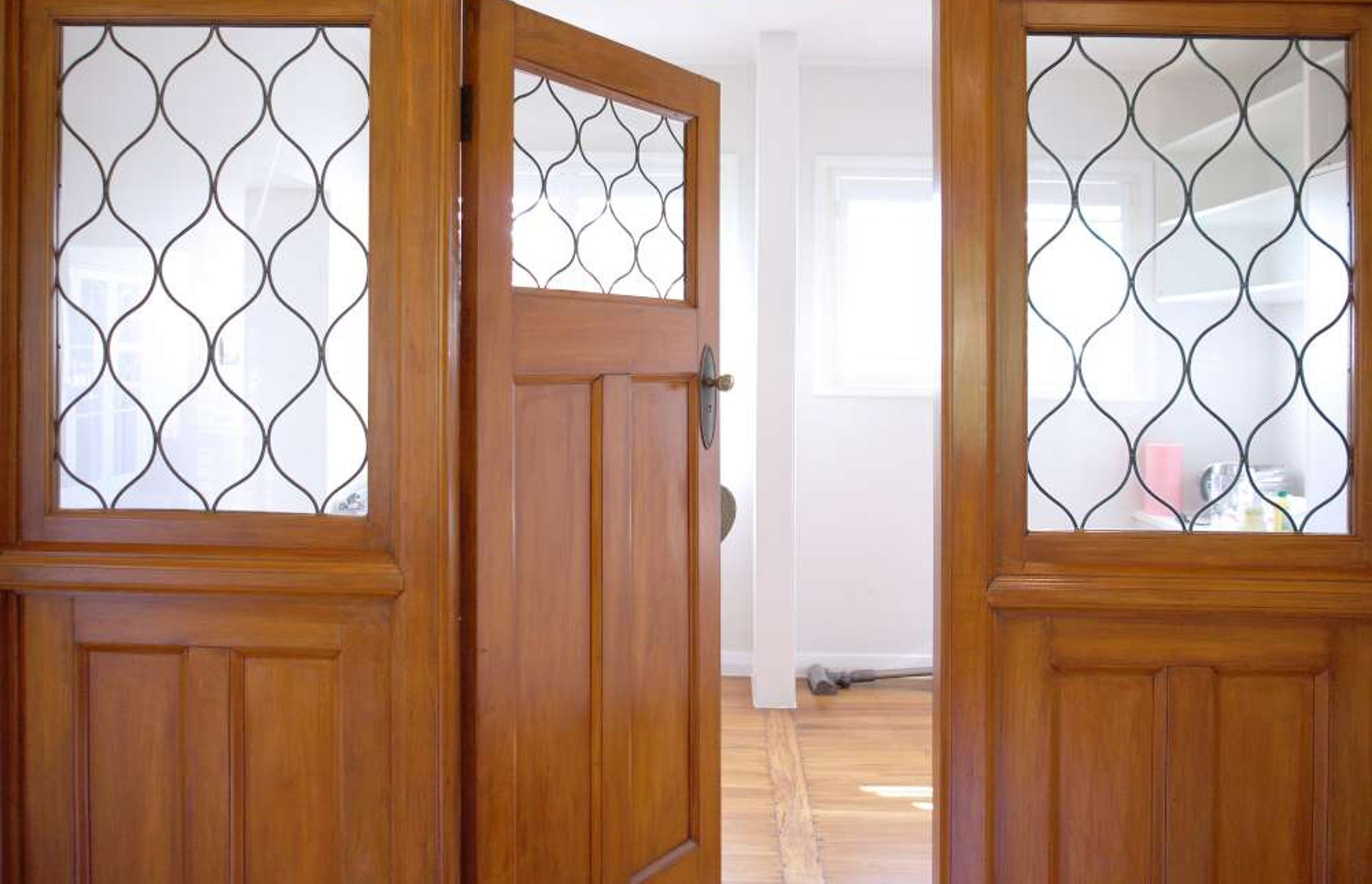 Restored Timber doors