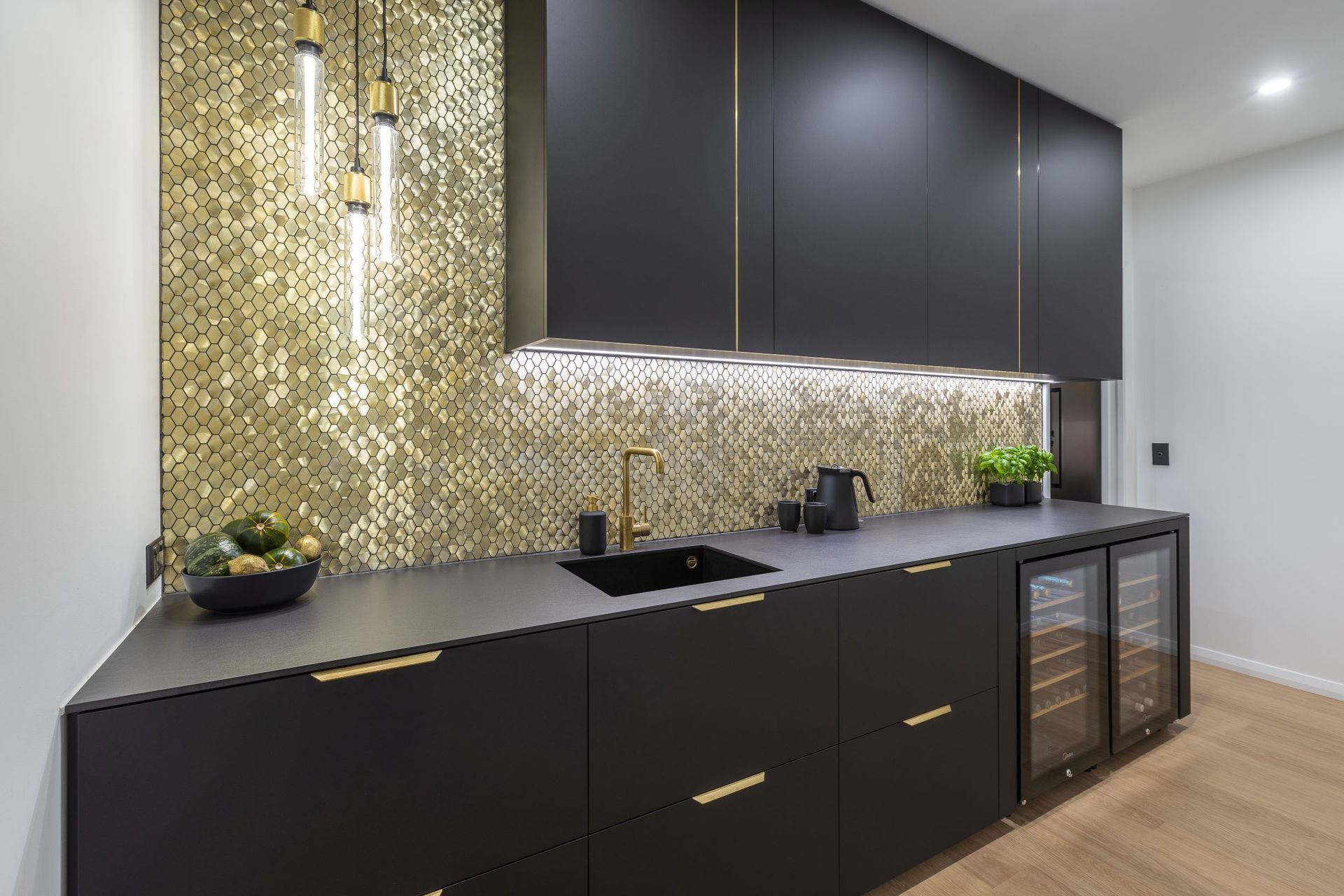 Prime Laminate Black Velvet. Designed by Leonie Hamill of Cube Dentro