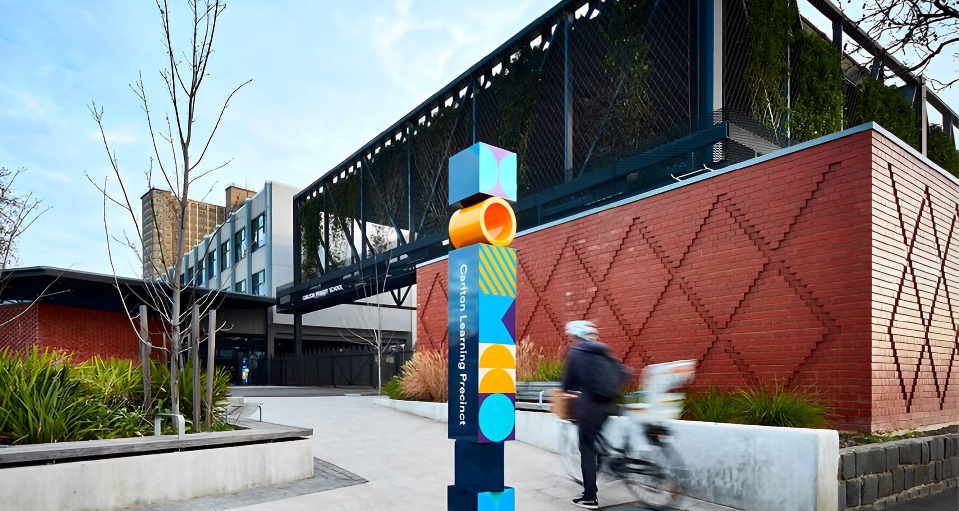Carlton Learning Precinct Signage banner