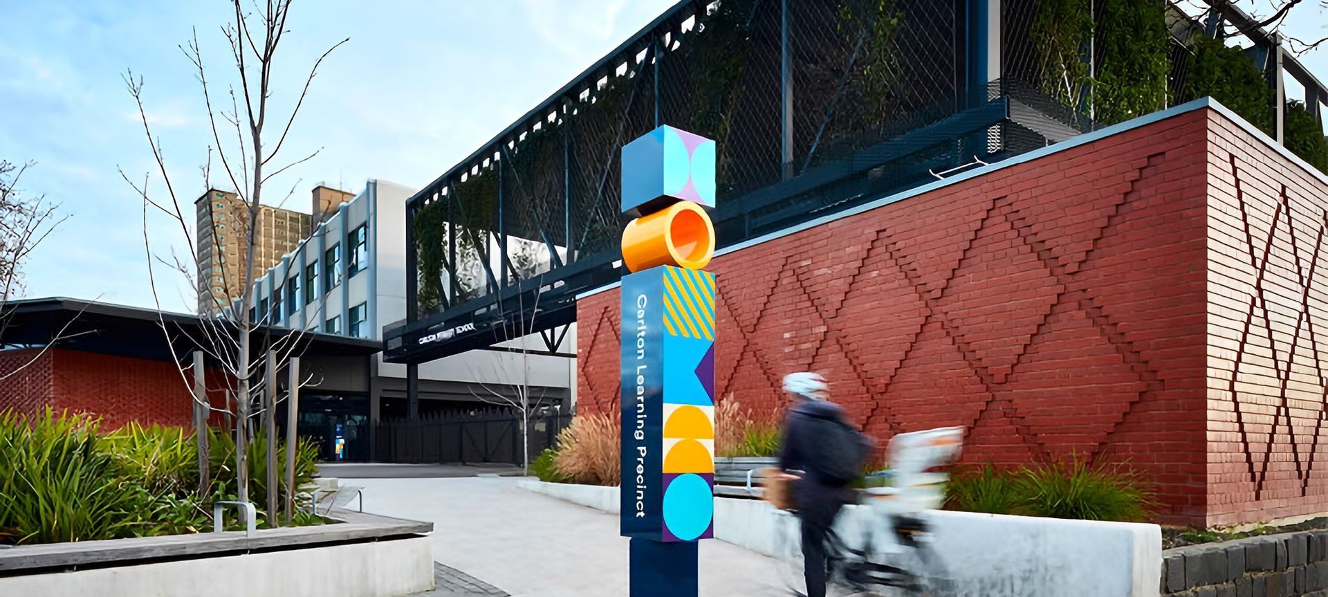 Carlton Learning Precinct Signage banner