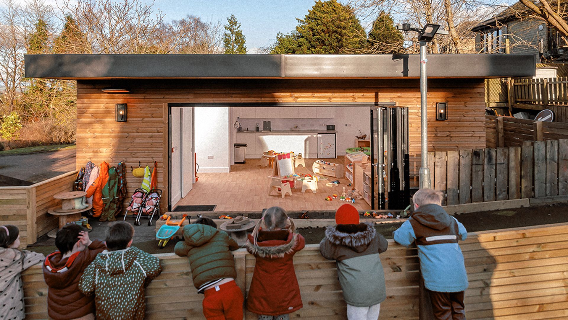Cosy Garden Nursery heated by Herschel banner