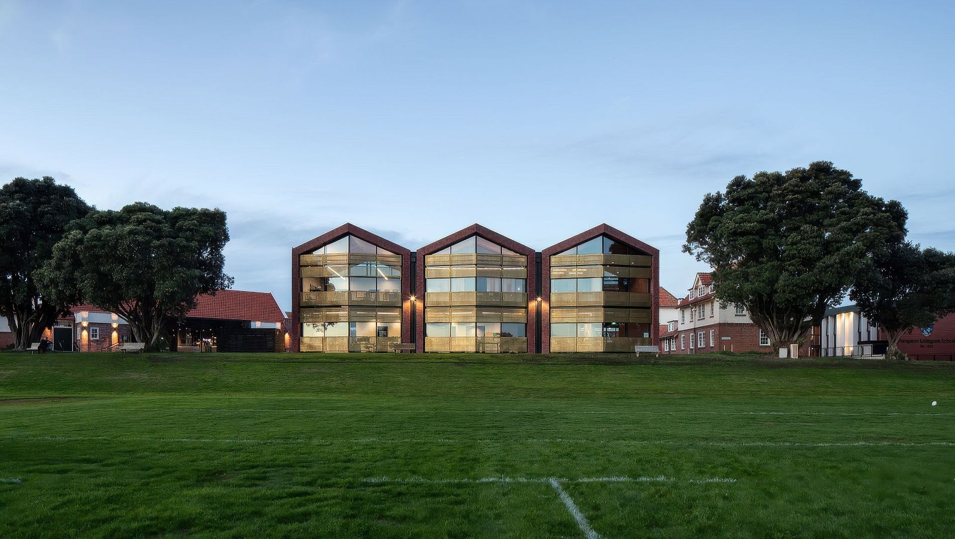Whanganui Collegiate School Admin Building and Library banner