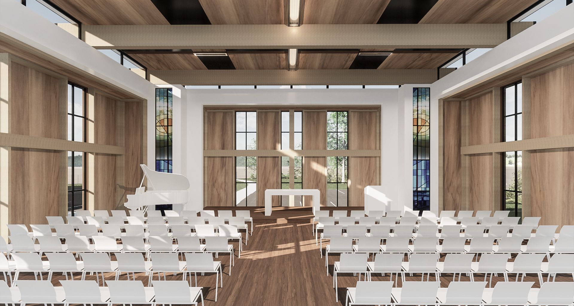 Sacred Heart College Chapel banner