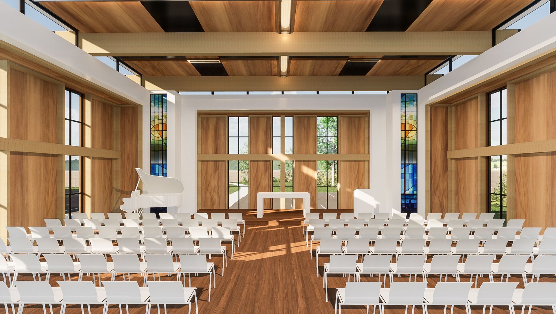 Sacred Heart College Chapel banner