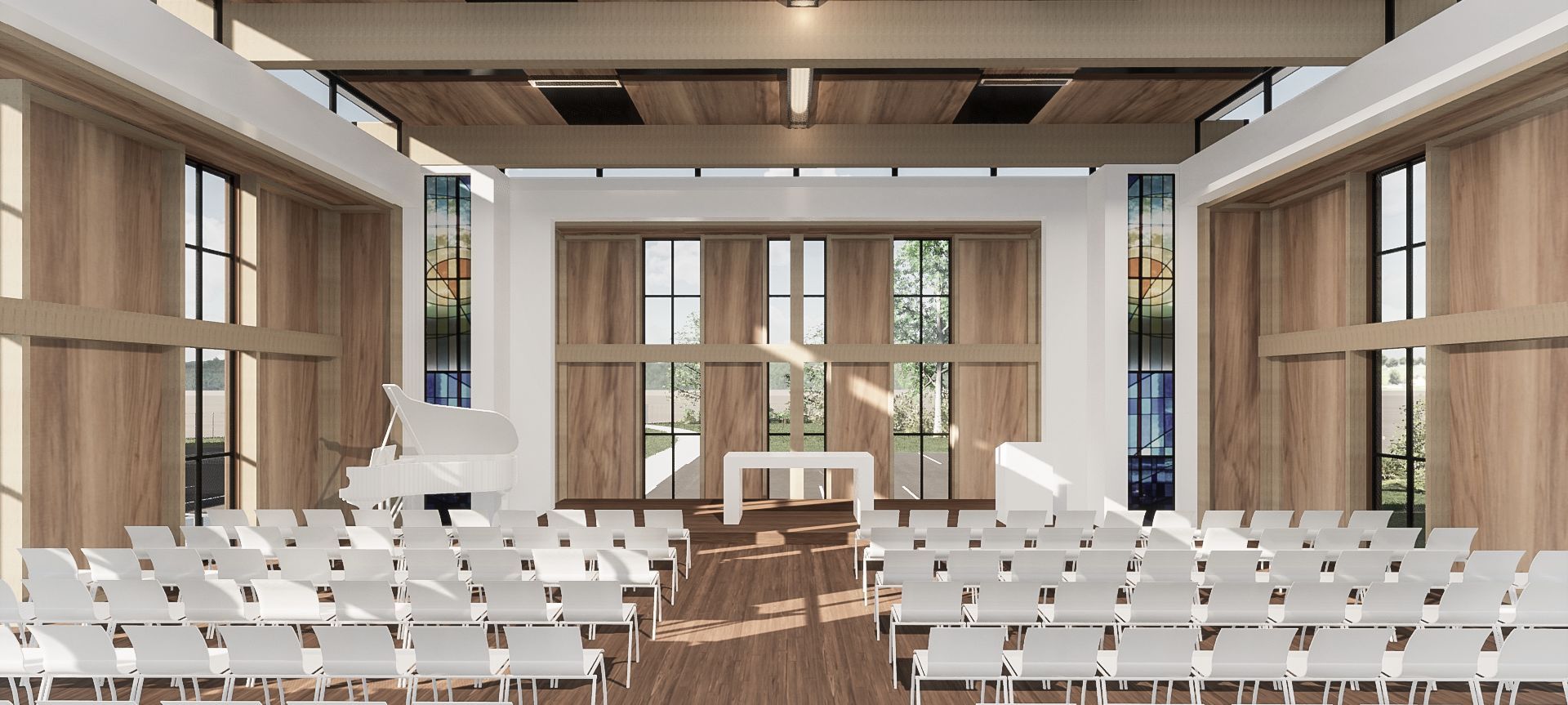 Sacred Heart College Chapel banner