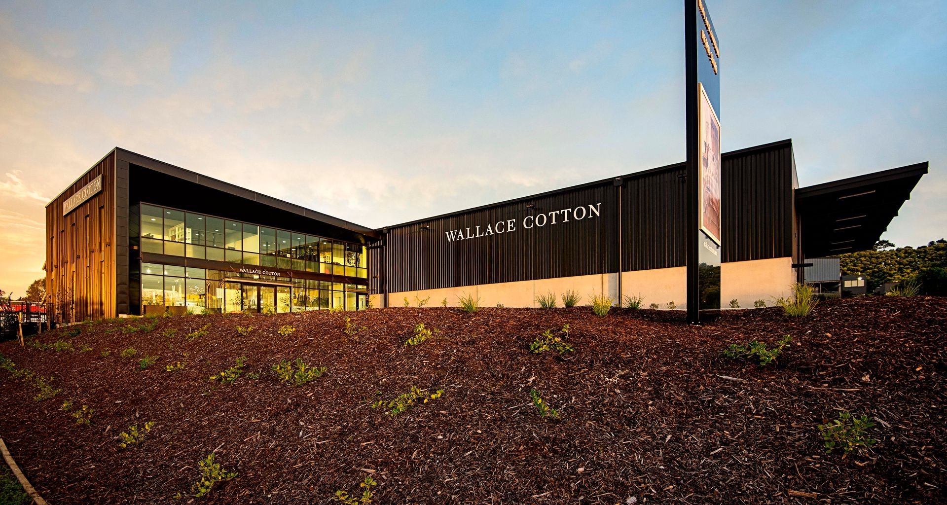 Wallace Cotton banner