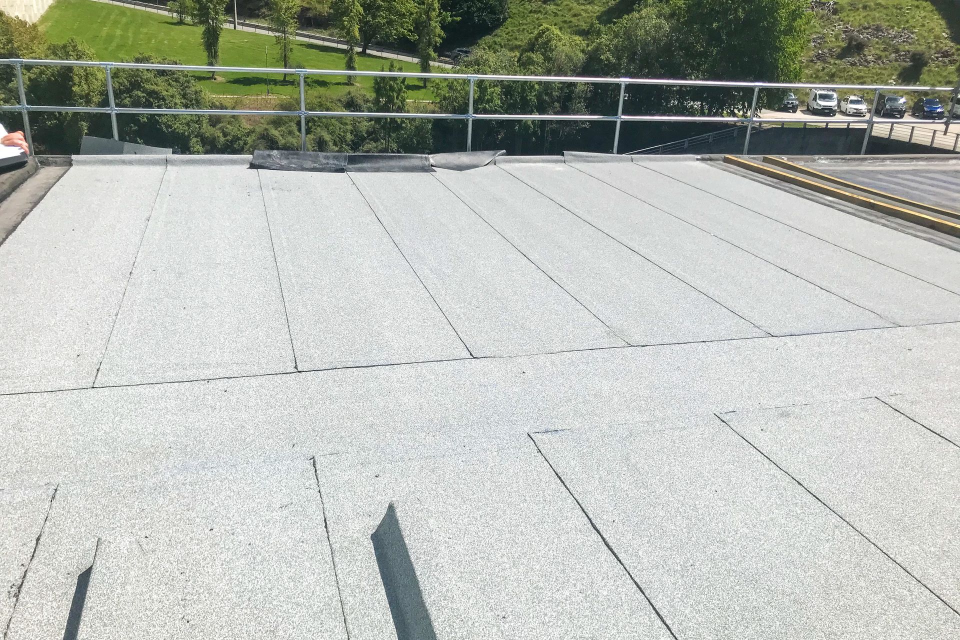 DuO Roofing Membrane installation, Roxburgh Dam