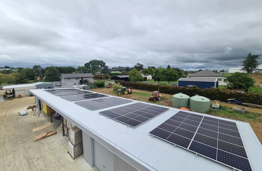 39.6kw solar project in Waiuku, Auckland