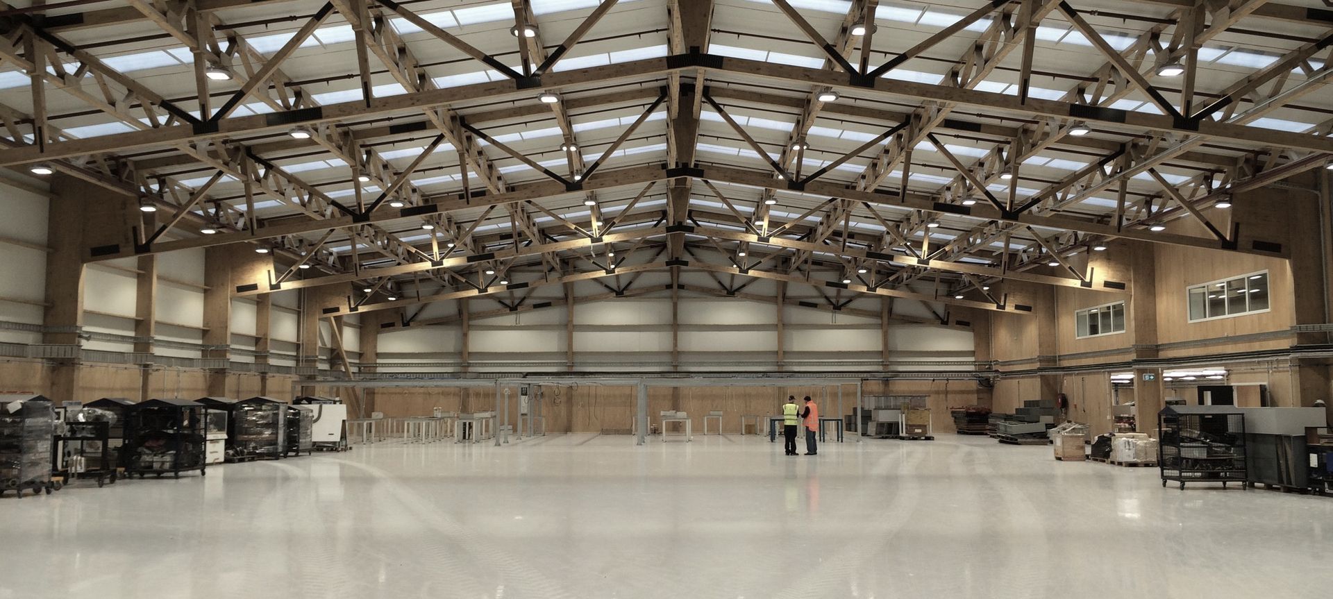 Air NZ Training Institute Hangar banner
