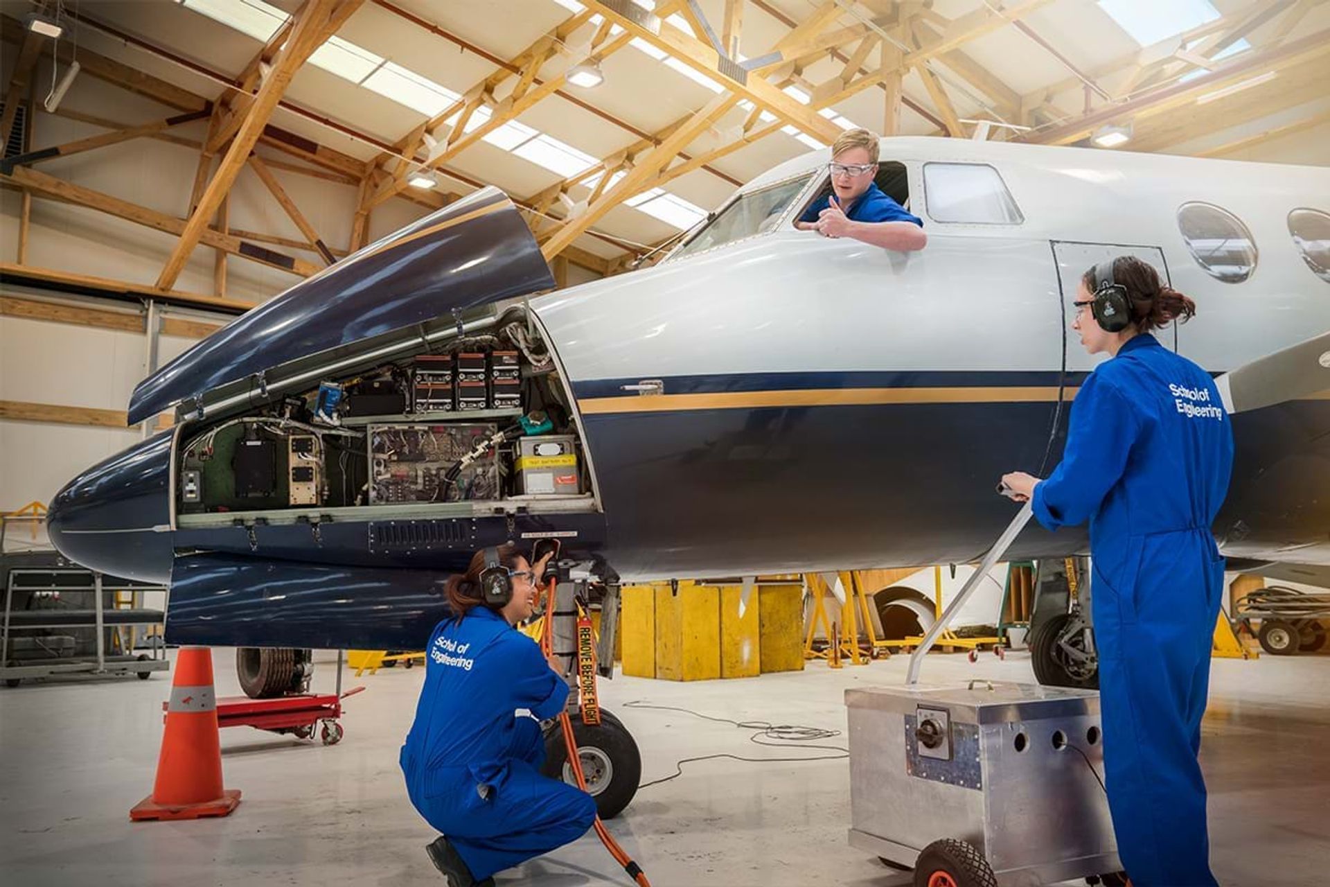 Air NZ Training Institute Hangar