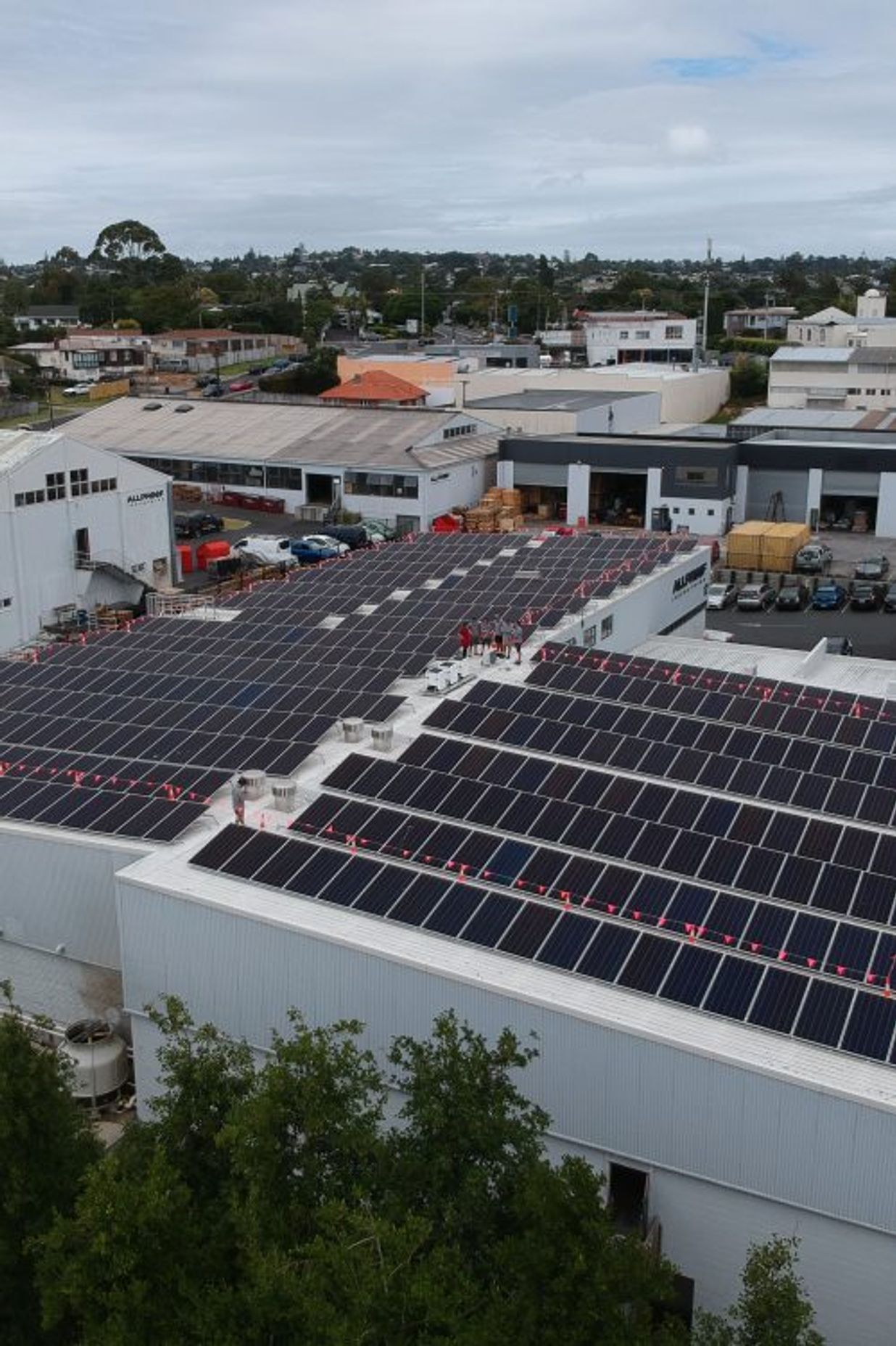 Commercial Solar Systems - Allproof Industries, Auckland