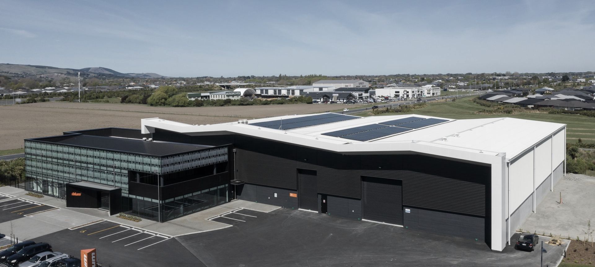 Solar PV System Plays Important Role in Blum’s New Christchurch Showroom banner