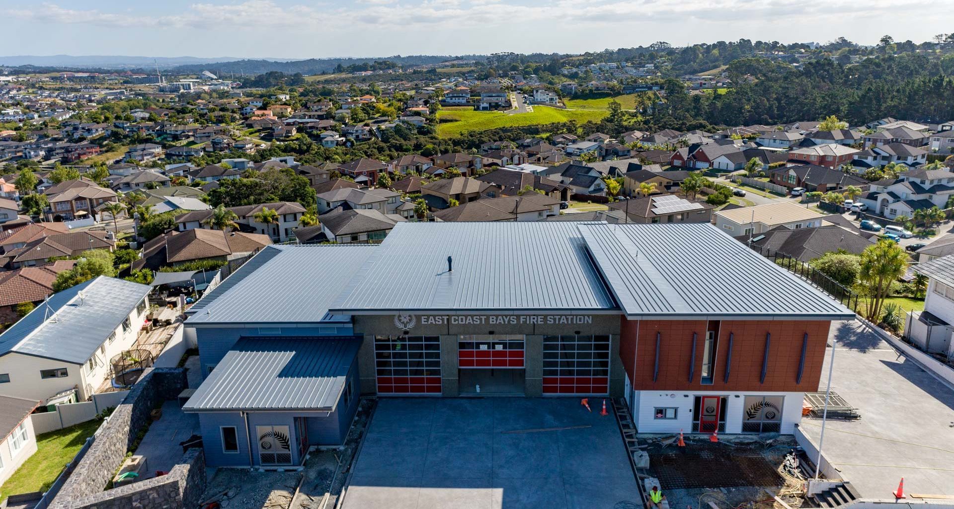 Metalhartt Roofing - Commercial - East Coast Road Fire Station banner