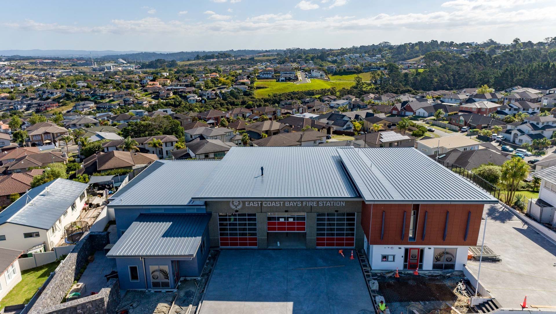 Metalhartt Roofing - Commercial - East Coast Road Fire Station banner