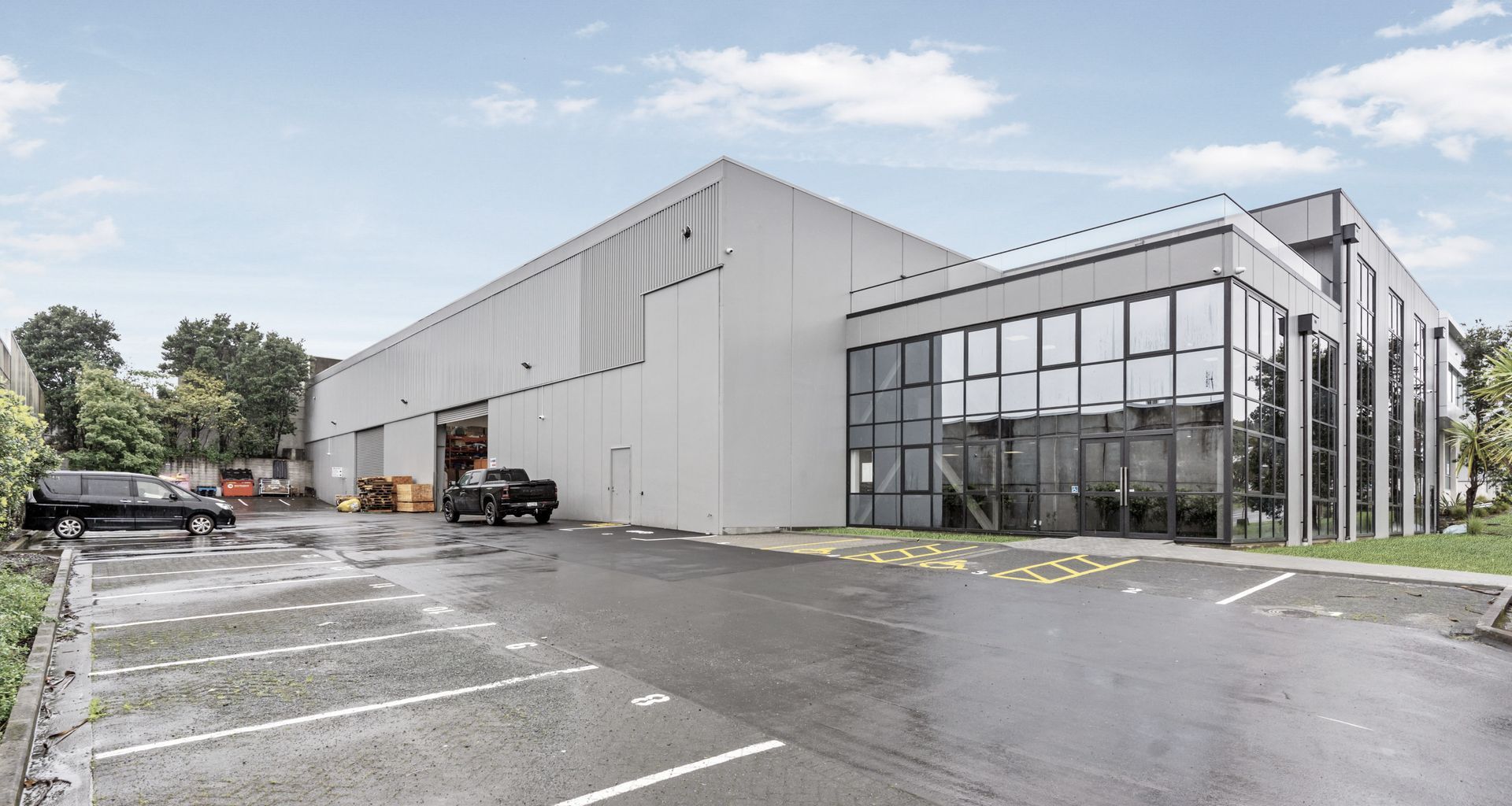 Commerical Warehouse and Office Block banner