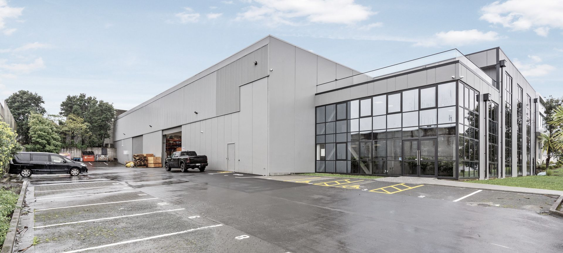Commerical Warehouse and Office Block banner