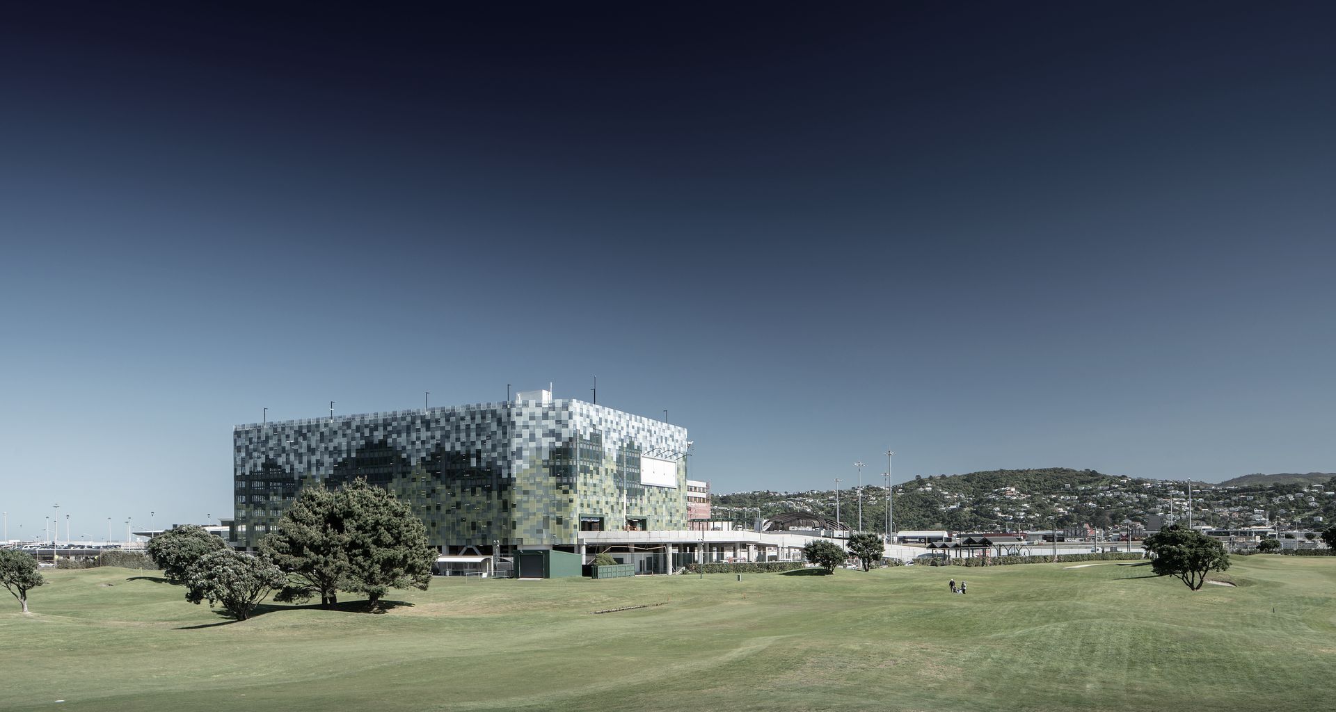 Wellington International Airport Carpark banner