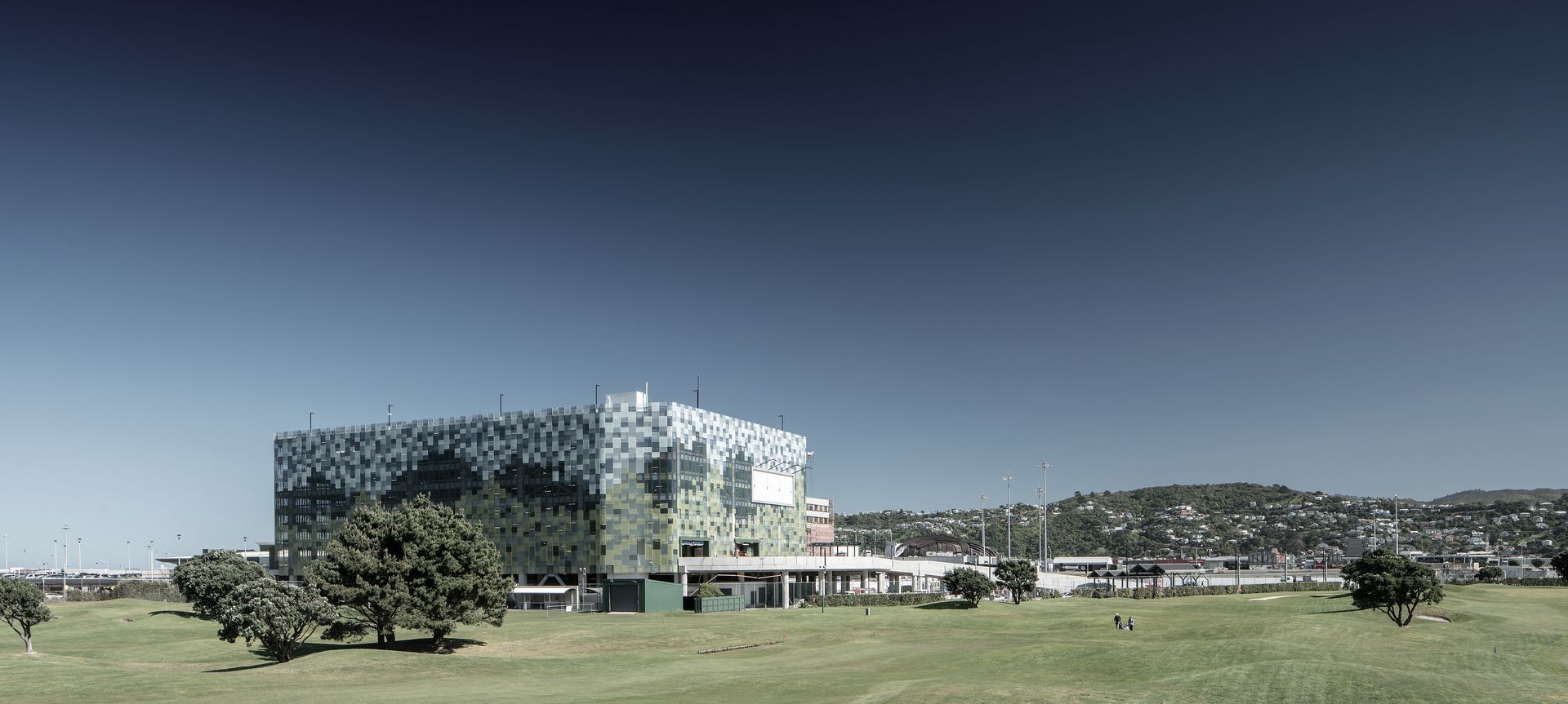 Wellington International Airport Carpark banner