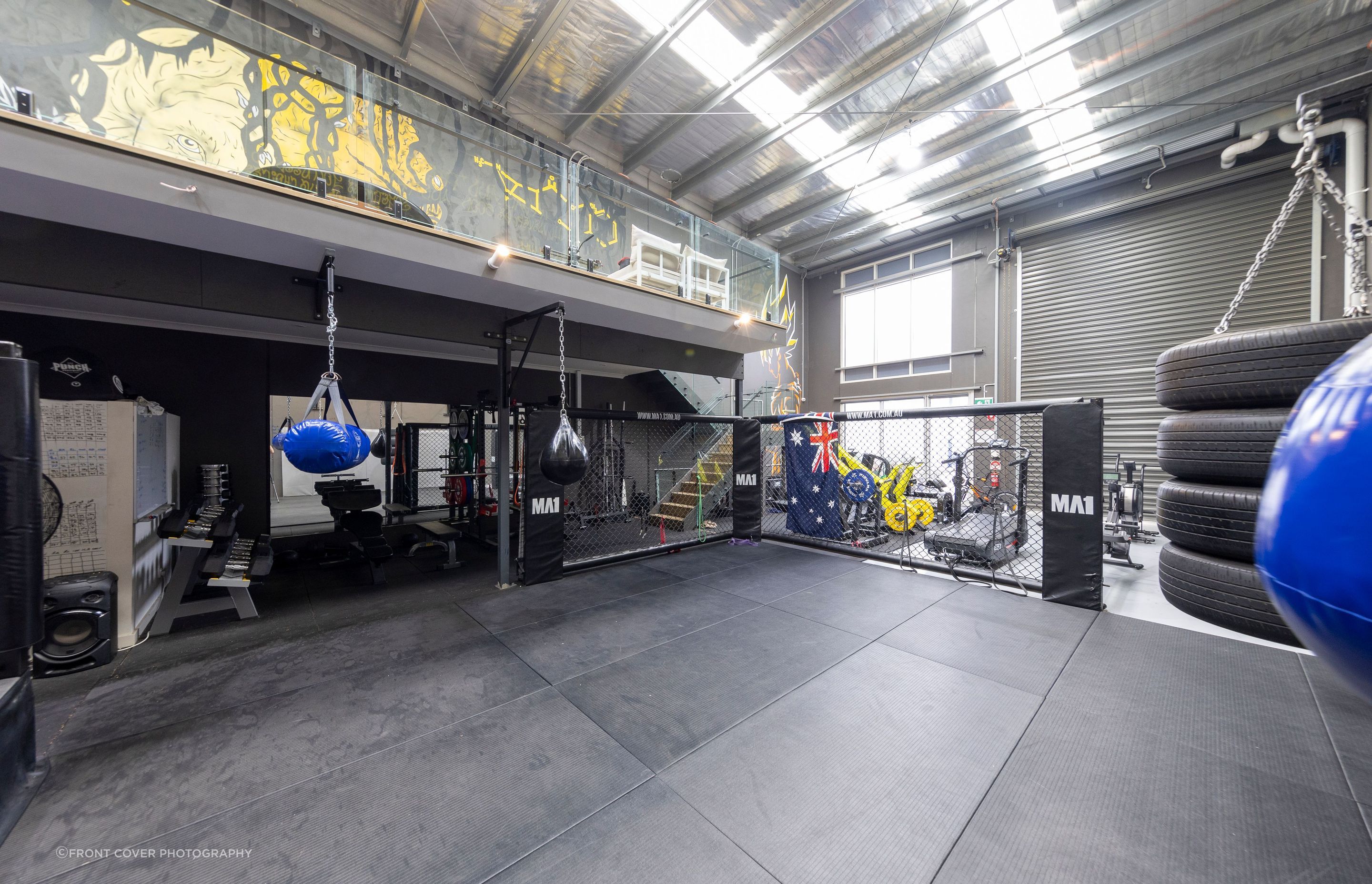 Packed full with equipment for the ultimate workout
