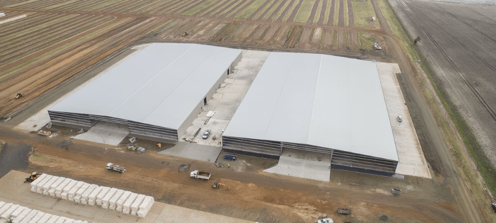 Queensland Cotton Dalby Gin Storage Sheds banner