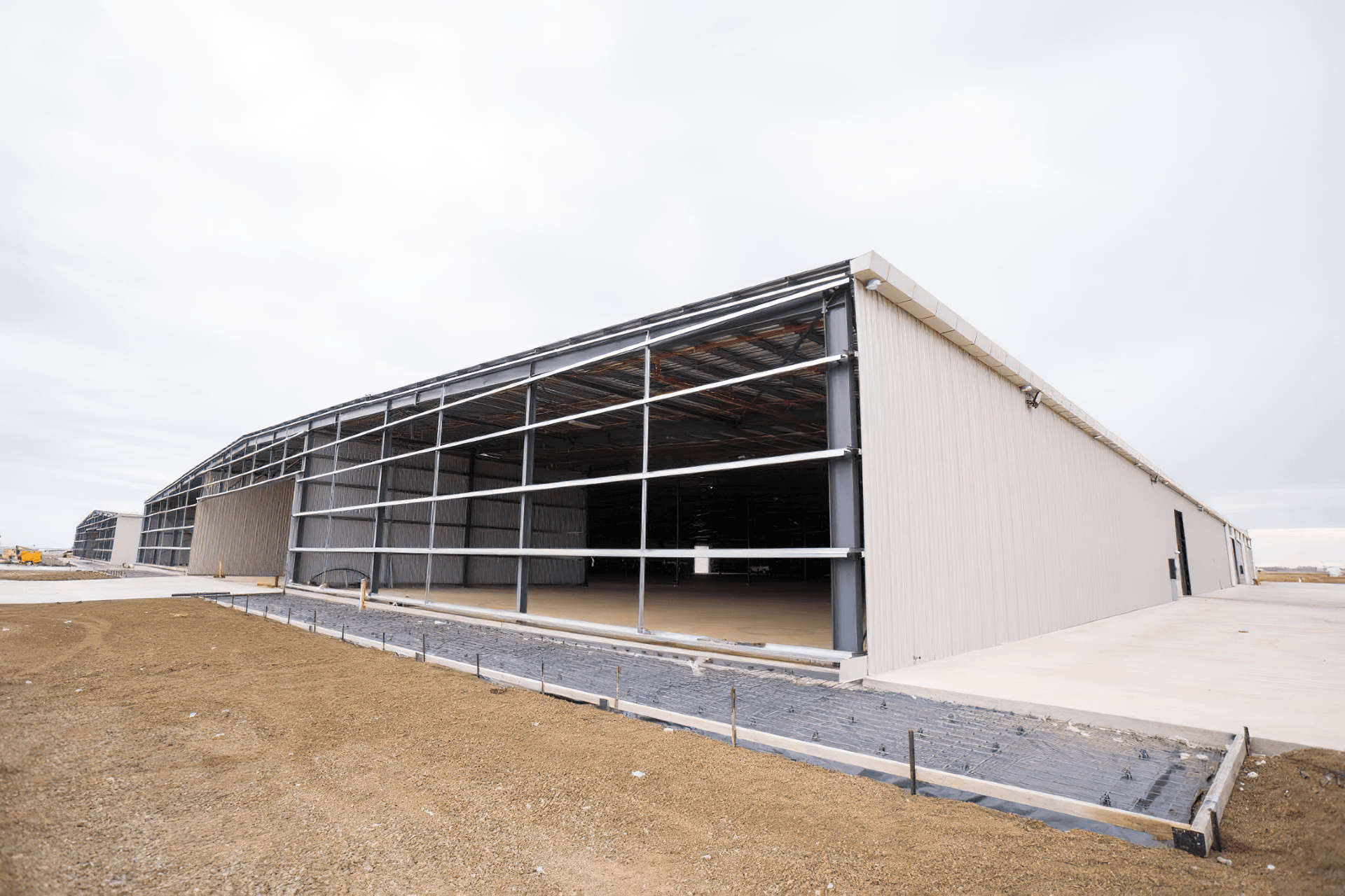 QUEENSLAND COTTON DALBY GIN STORAGE SHEDS