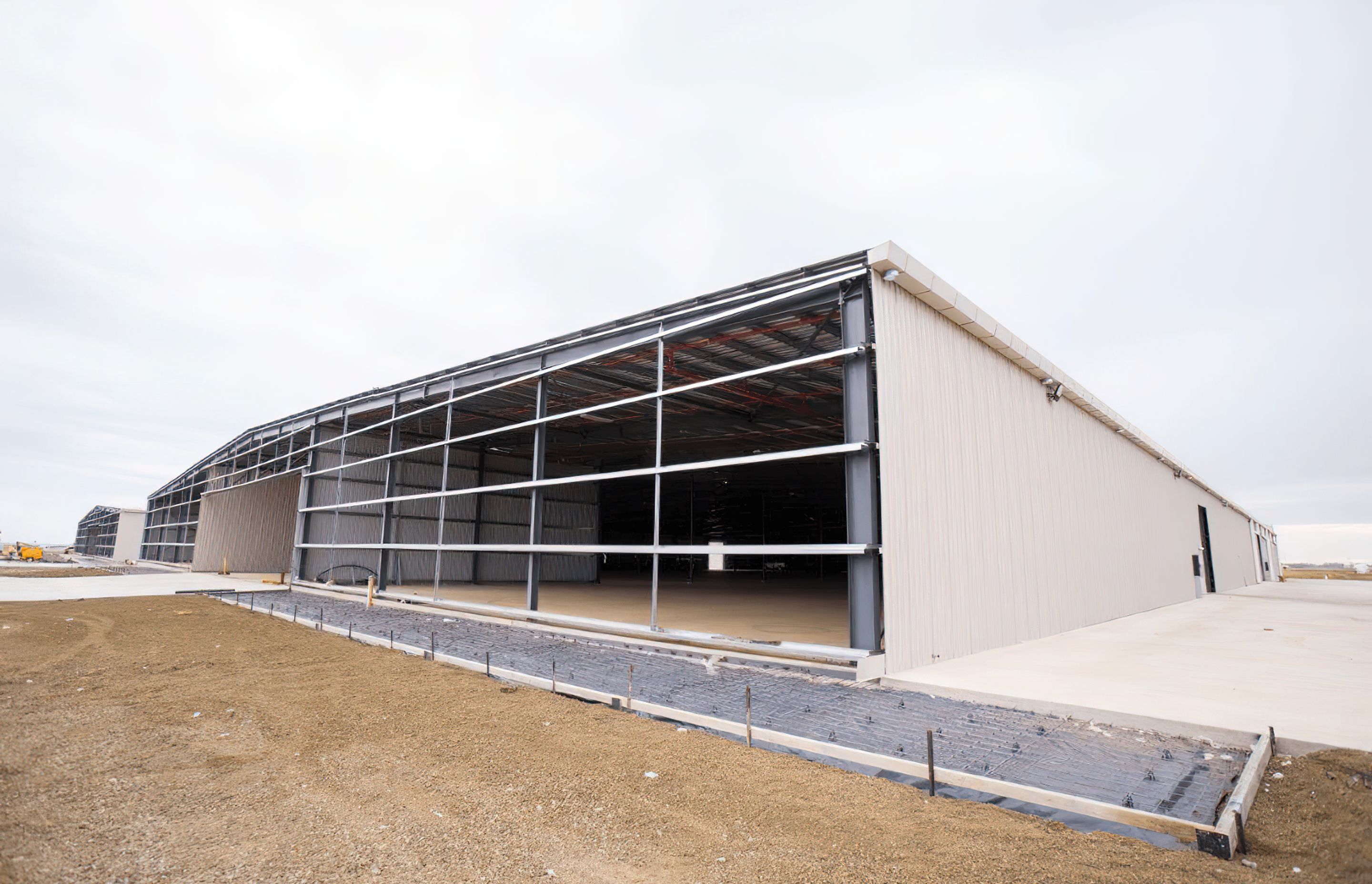 QUEENSLAND COTTON DALBY GIN STORAGE SHEDS