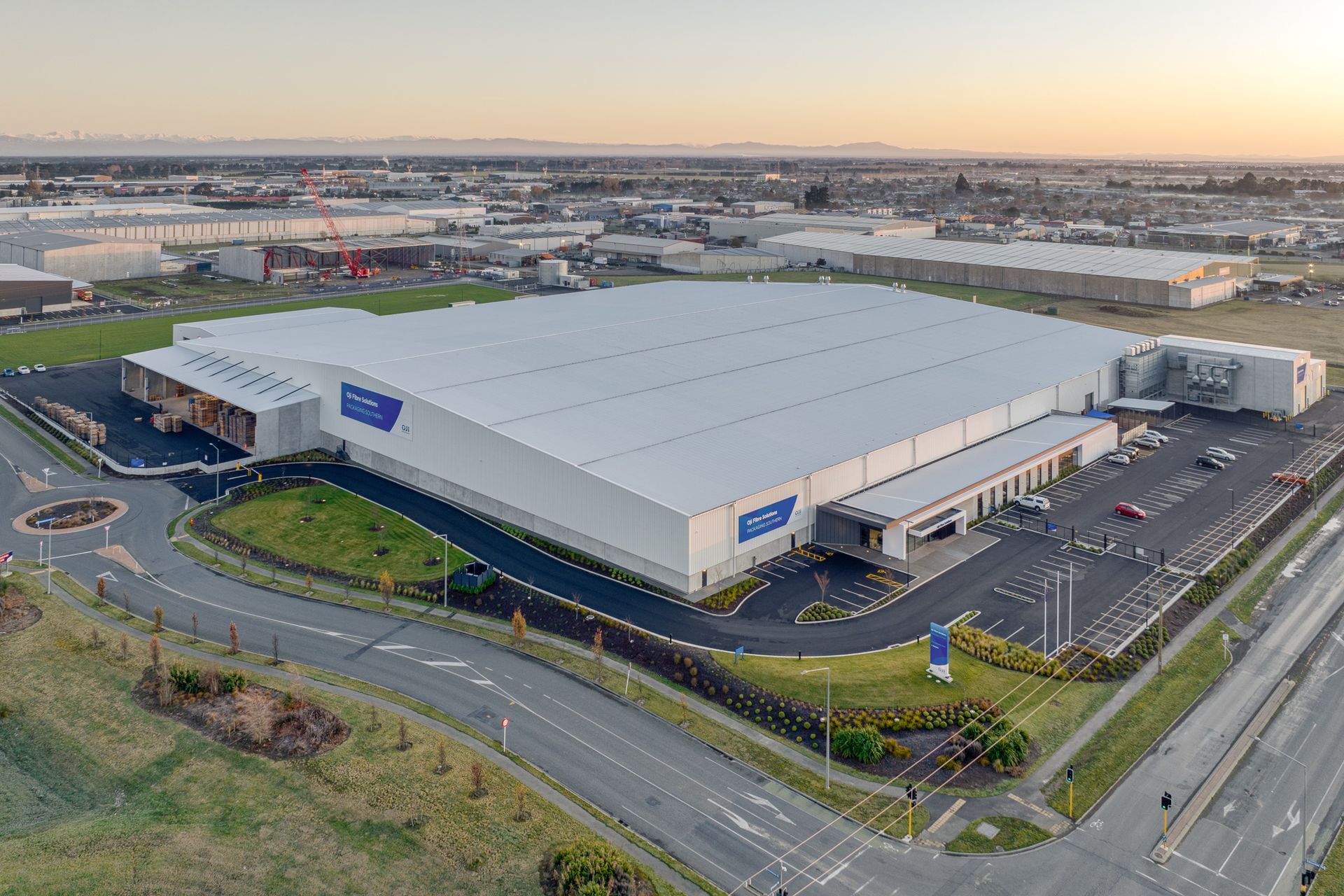 Oji Fibre Solutions, Christchurch