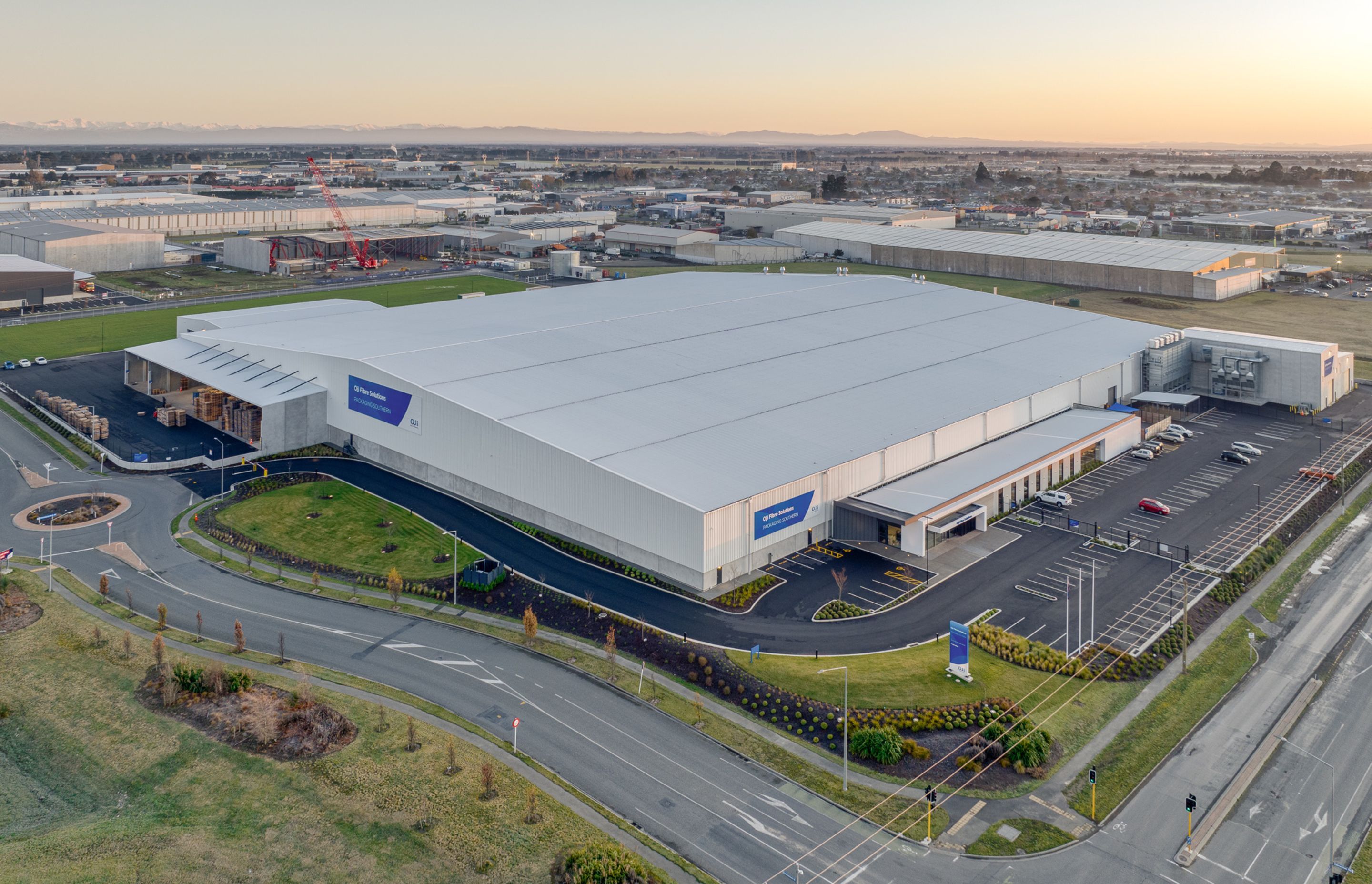 Oji Fibre Solutions, Christchurch