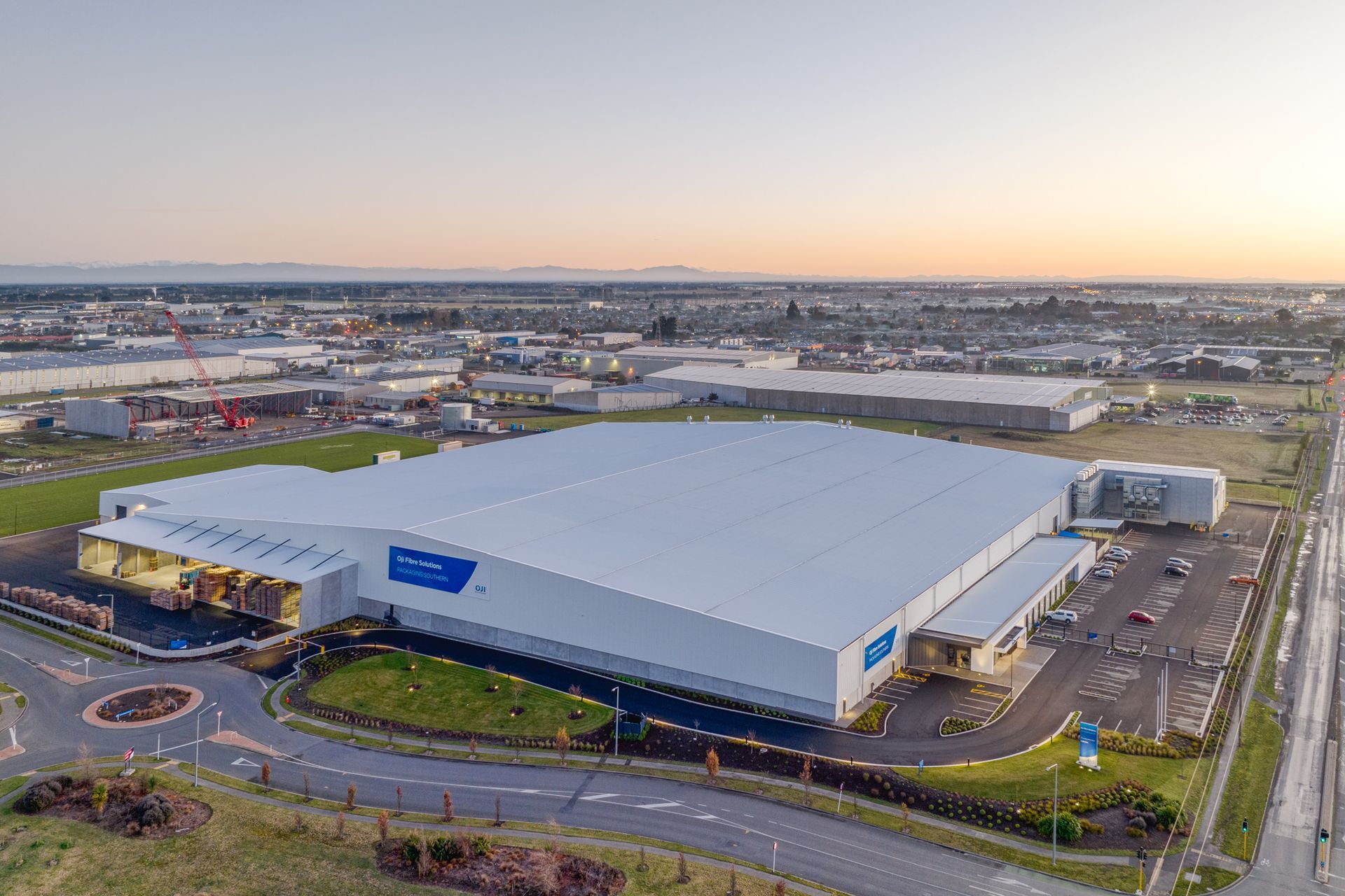 Oji Fibre Solutions, Christchurch
